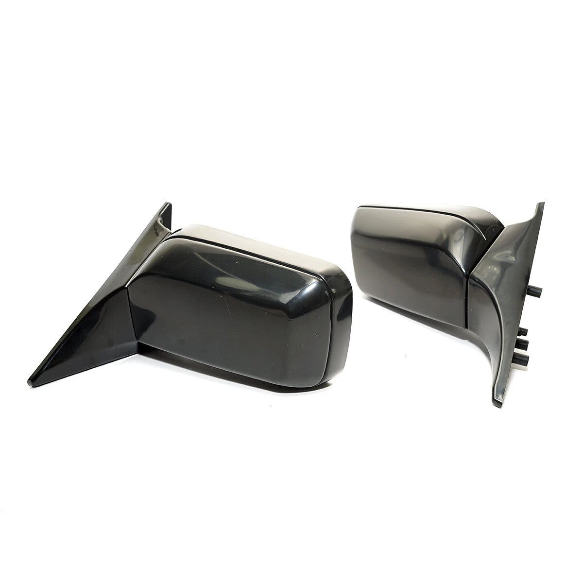 Black Door Mirror x2 for Nissan Sunny Sentra B1x2 E Hatchback 1985-1990