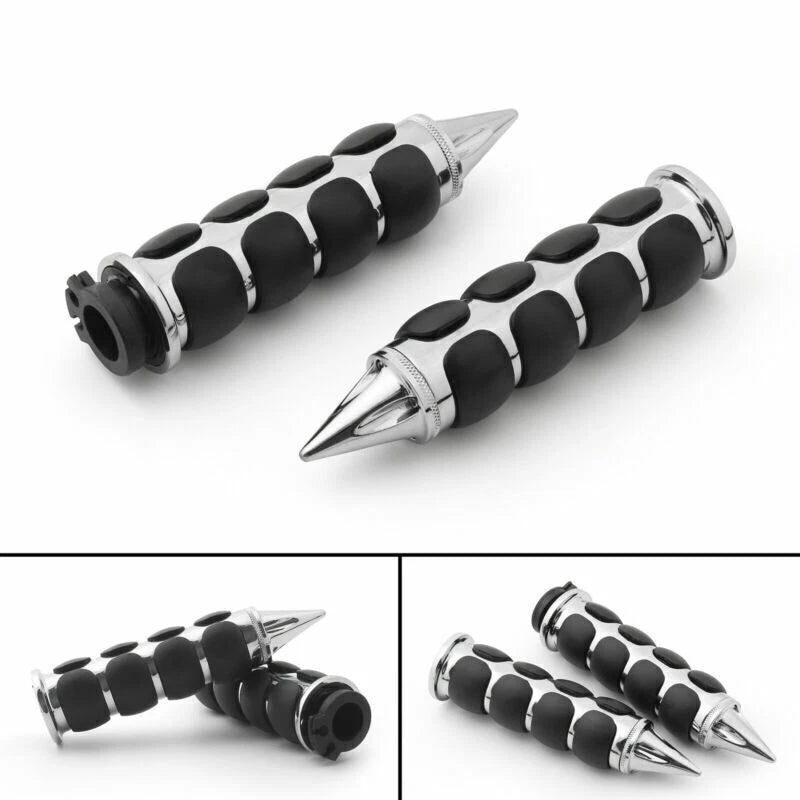1" Handlebar Grips for Kawasaki VN800, 900, 1500, 1600, 2000 & Honda Shadow VTX (1995-2009)