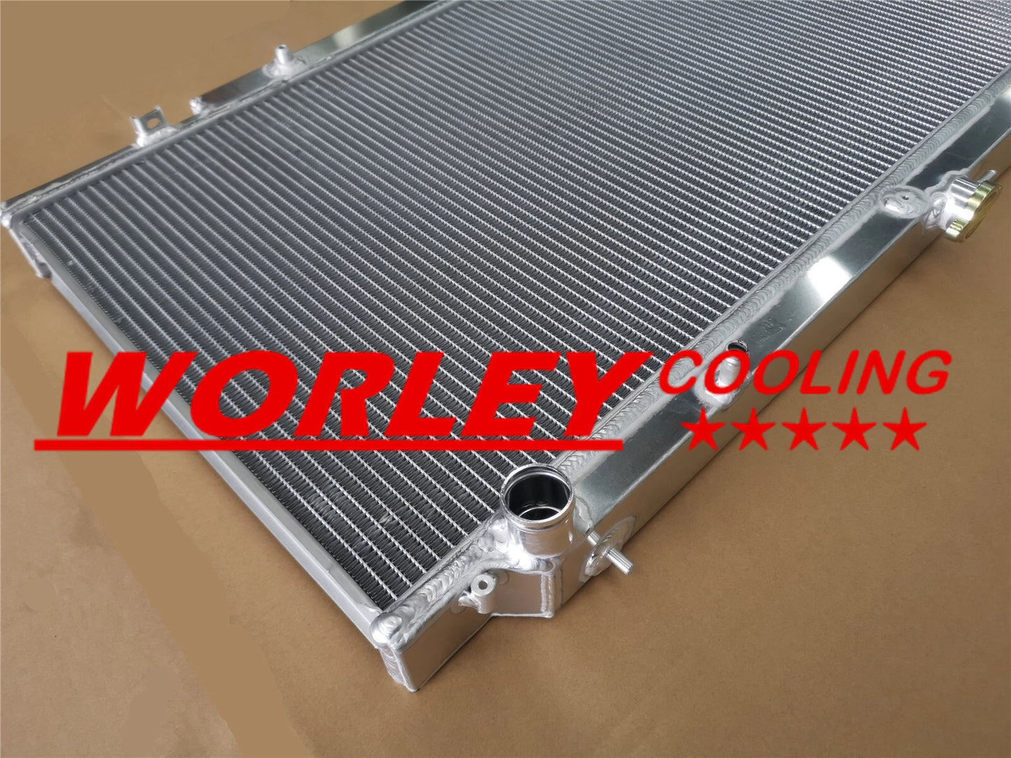 Alloy Radiator & Blue Hose for Nissan Patrol GU Y61 3.0L ZD30 (2000-2006)