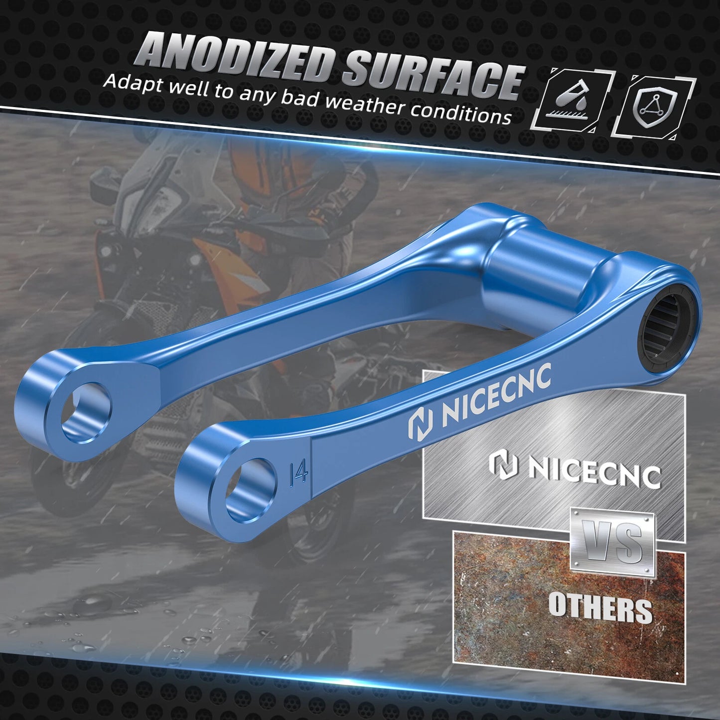 1.5" Lowering Link for Husqvarna TE 150 250 300 FE450 (2024)