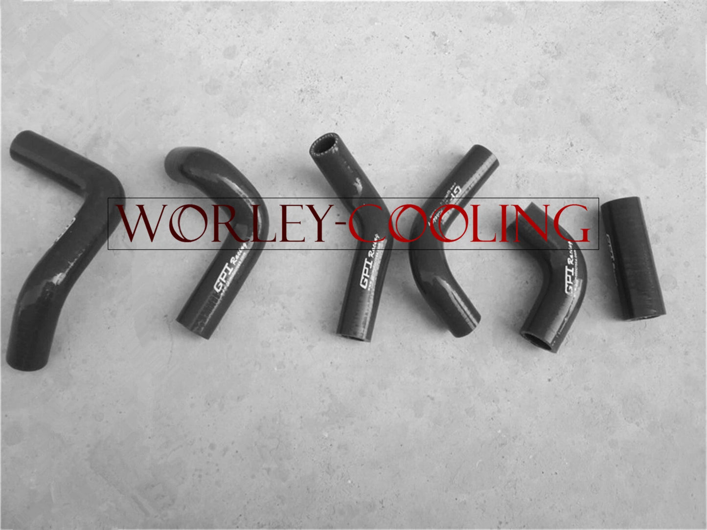 Alloy Radiator & Black Hose for Husqvarna TC450/TE450 (2003-2011)