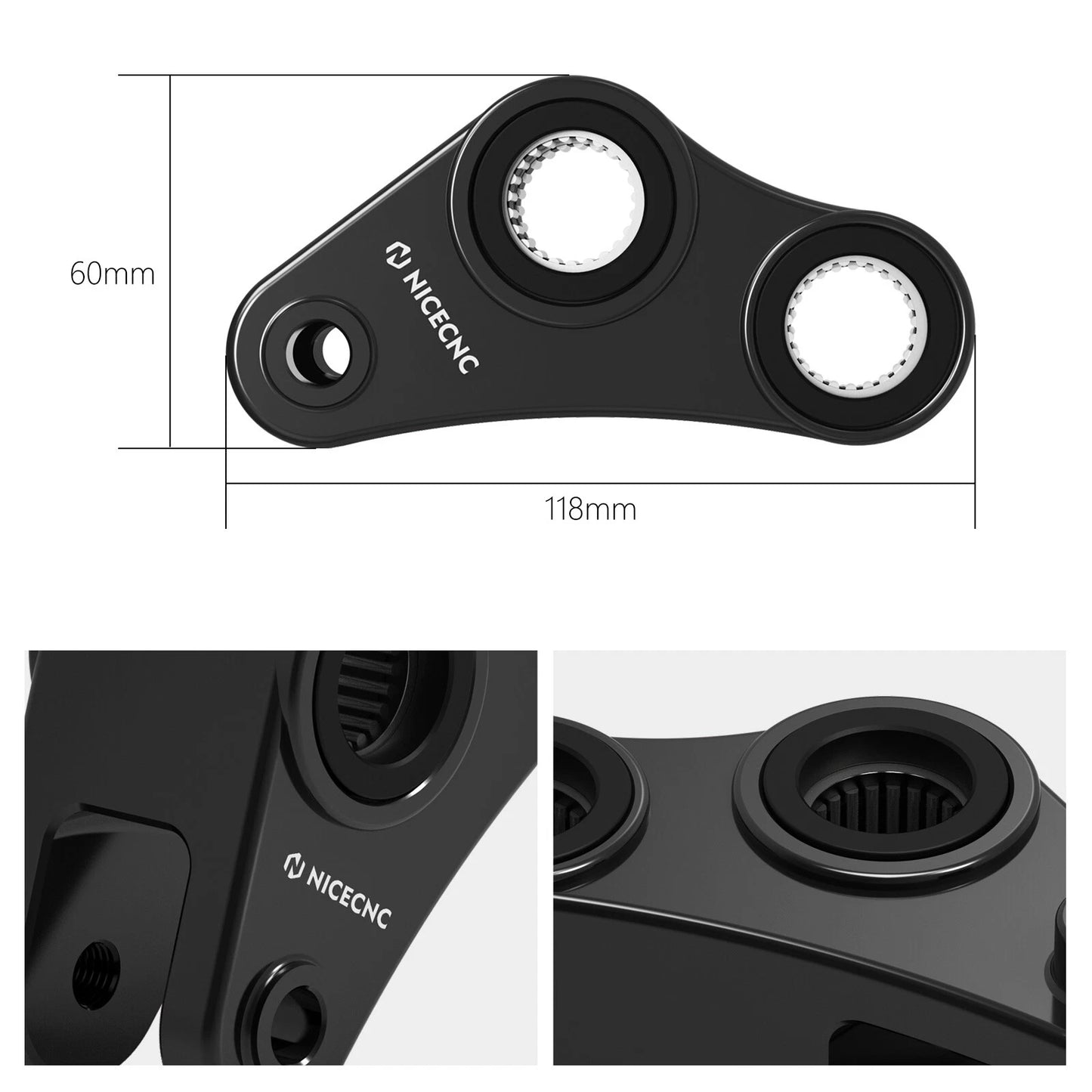 1.57'' Rear Lowering Link Kit for KTM 690 Enduro, SMC, SMC R (2008-2018)