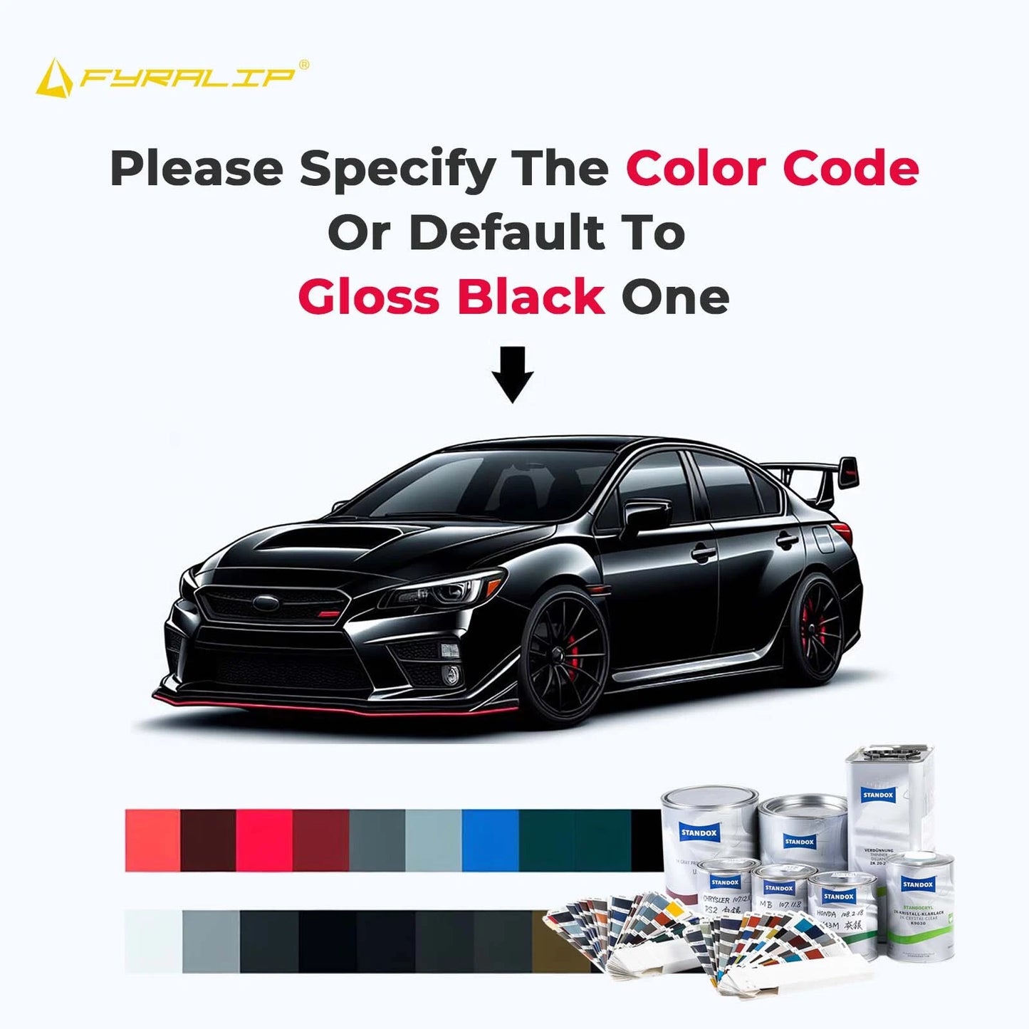 Boot Lip Spoiler for Alfa Romeo 156 (2003-2006)