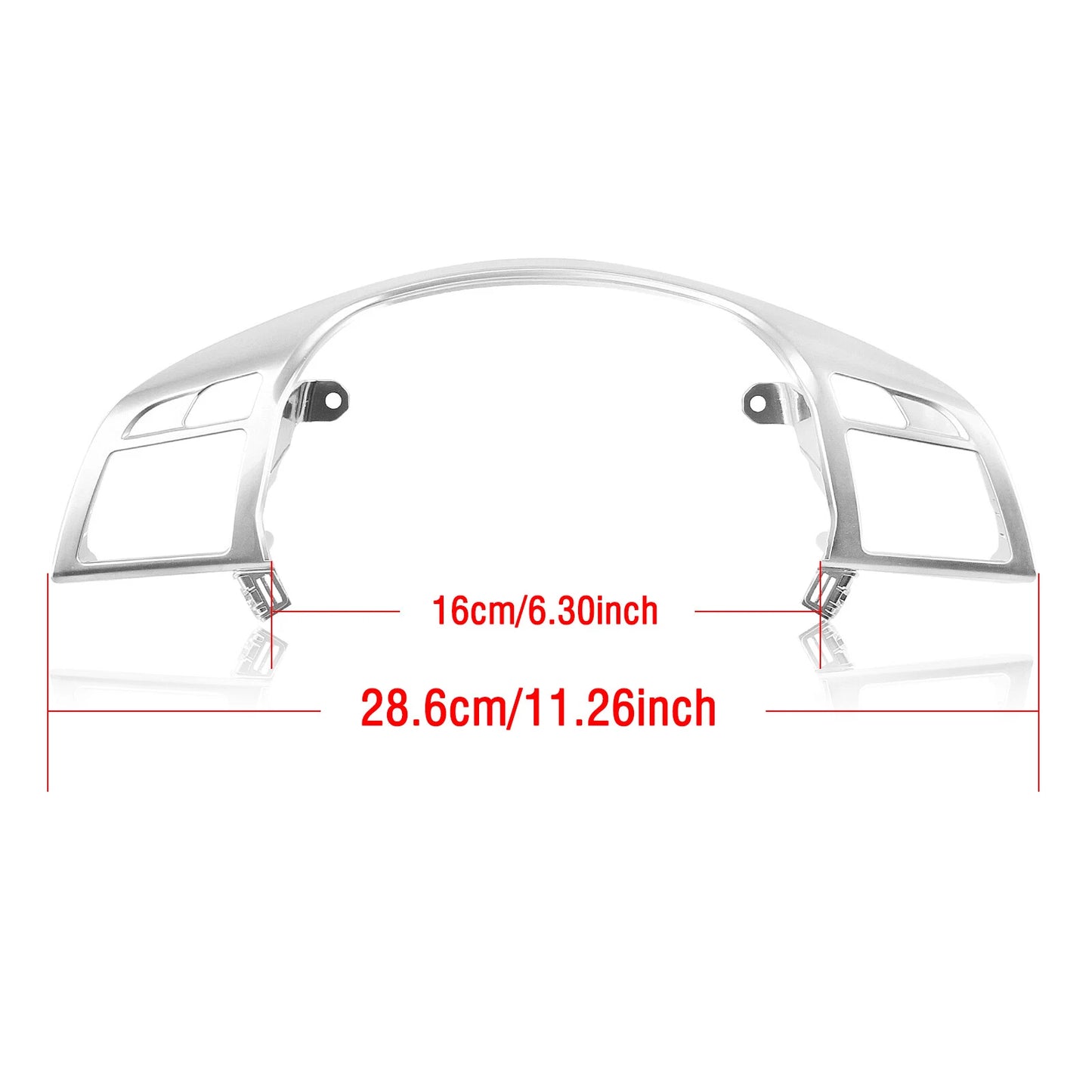 1 x Silver Steering Wheel Cover for Mercedes Benz GL Class (2012-2015)