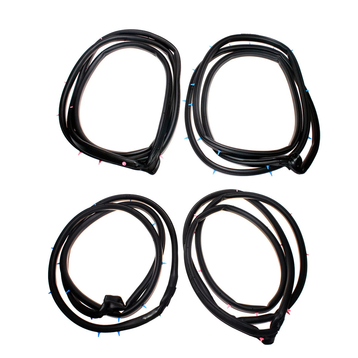 Front & Rear Door Weatherstrip Set for Honda Civic Ferio Sedan 2001-2004