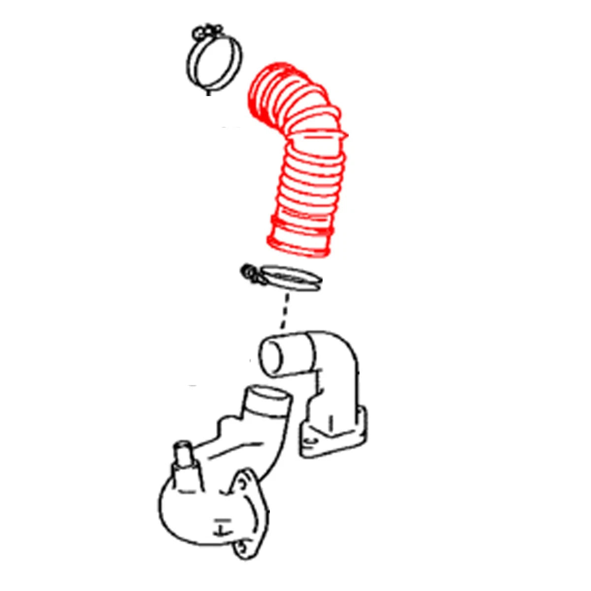 Air Cleaner Hose for Toyota Hilux Revo 2015-2022