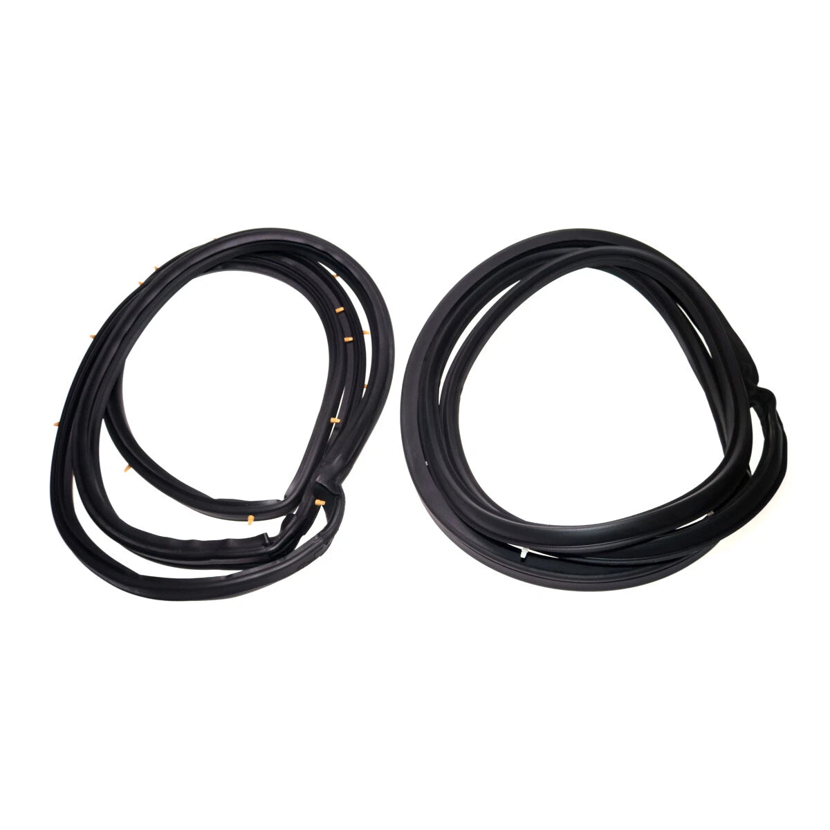 Front Door Weatherstrip x2 for Datsun Nissan Sentra Sunny B12 Sedan XE 1985-1990