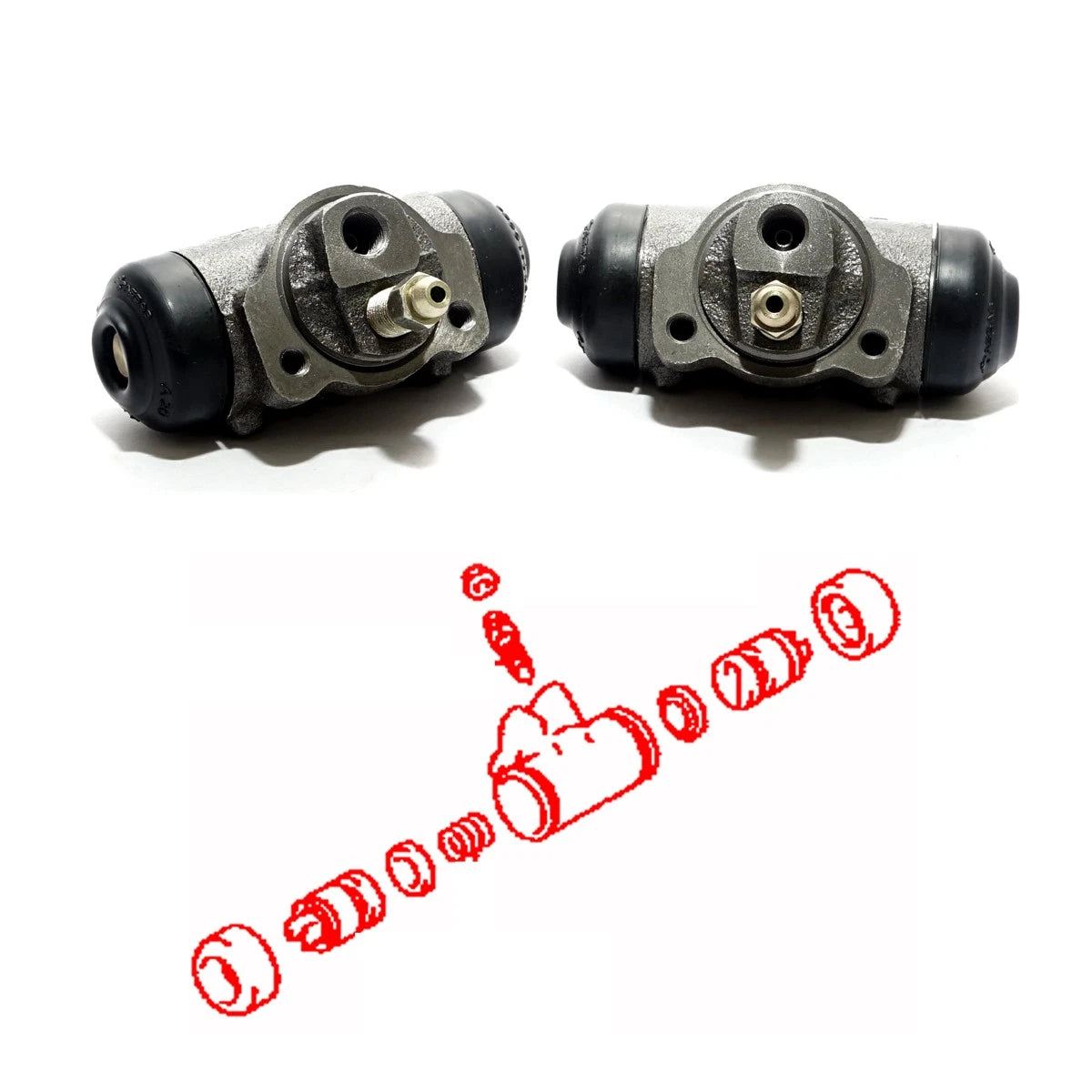 15/16 Rear Wheel Brake Cylinders for Toyota Dyna 150 LY101/102/111/151