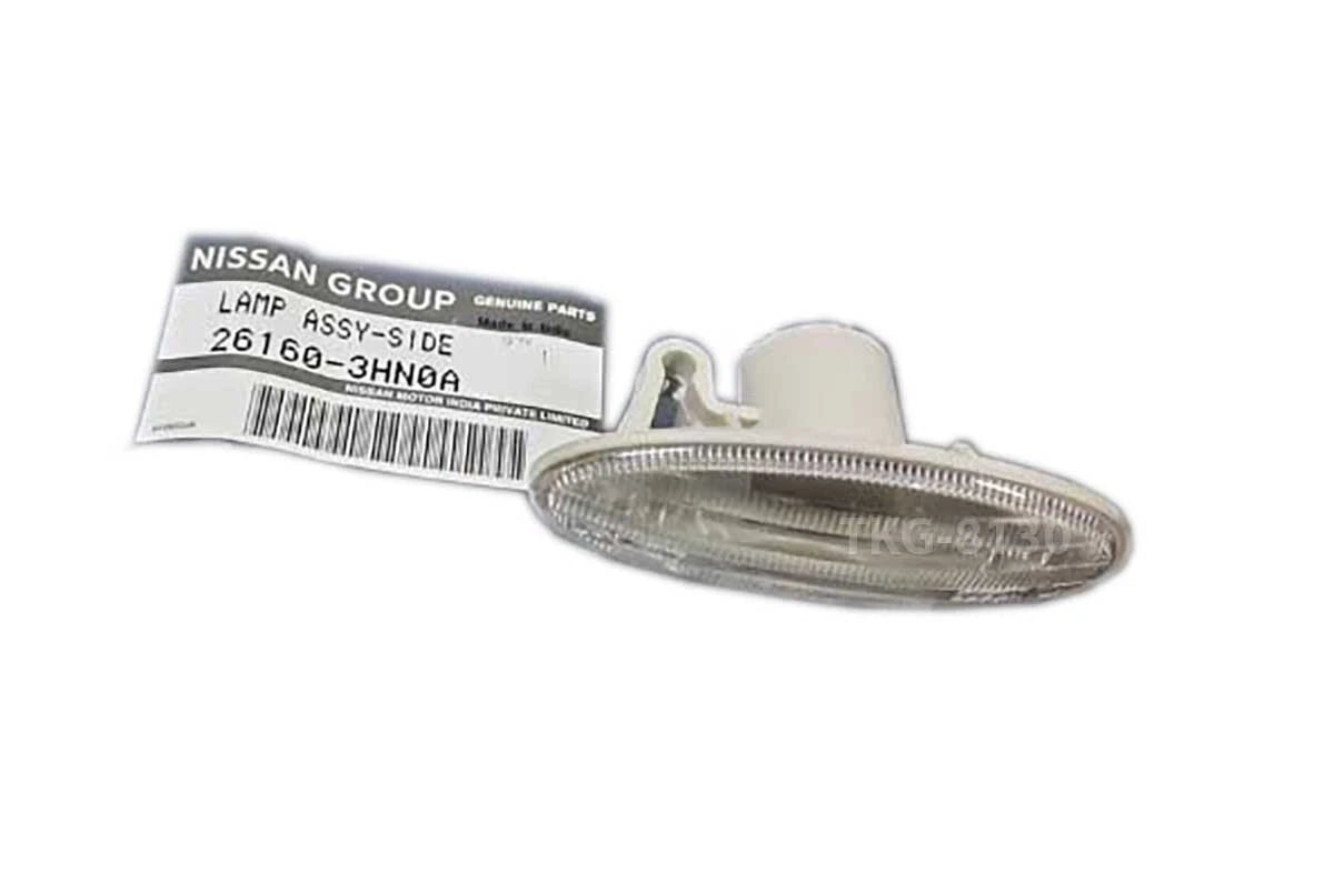 1 x Side Flasher Light for Nissan Versa, Sunny, Frontier, Juke, Micra