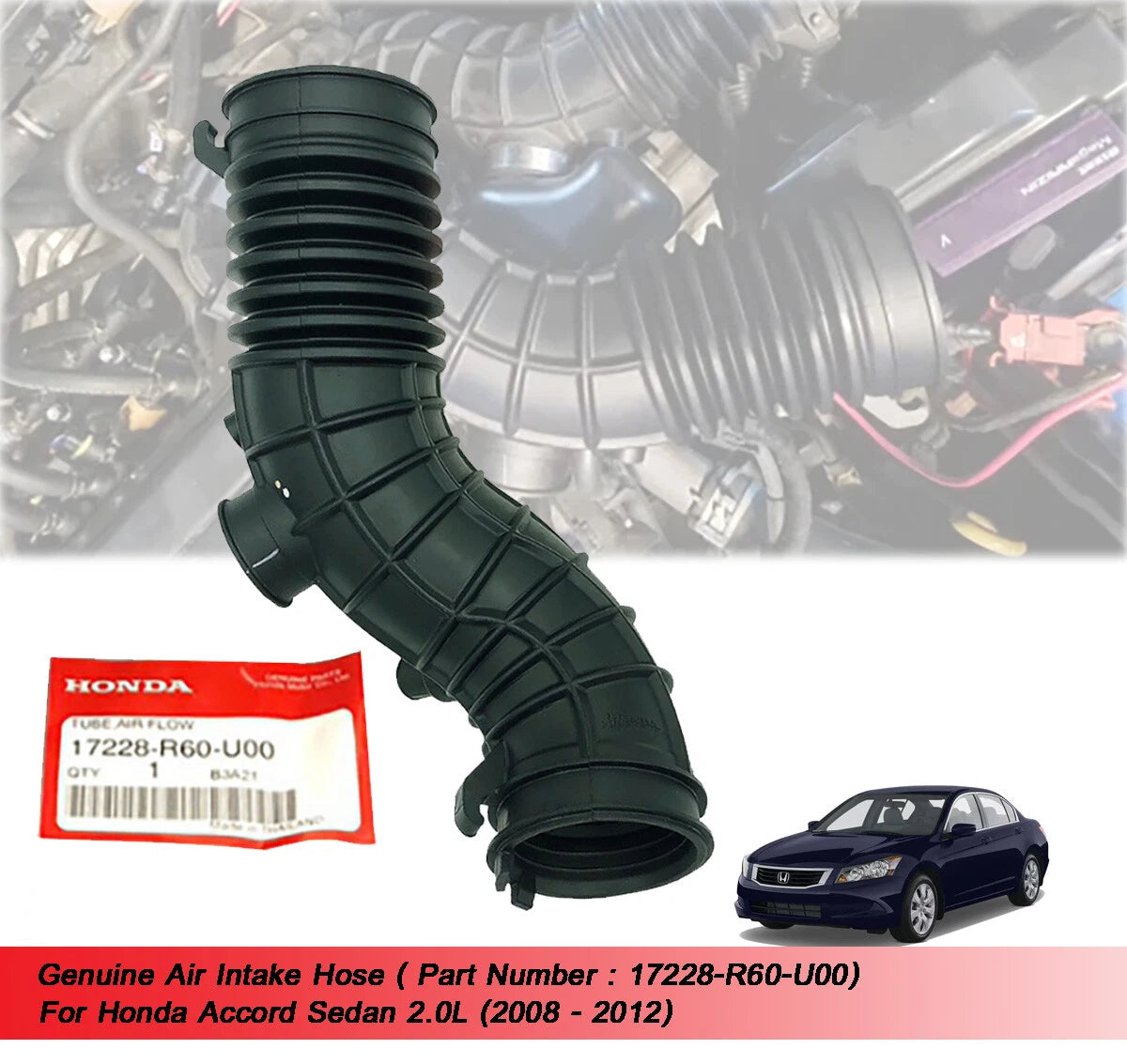 Air Intake Hose for Honda Accord 2.0 (2008-2012)