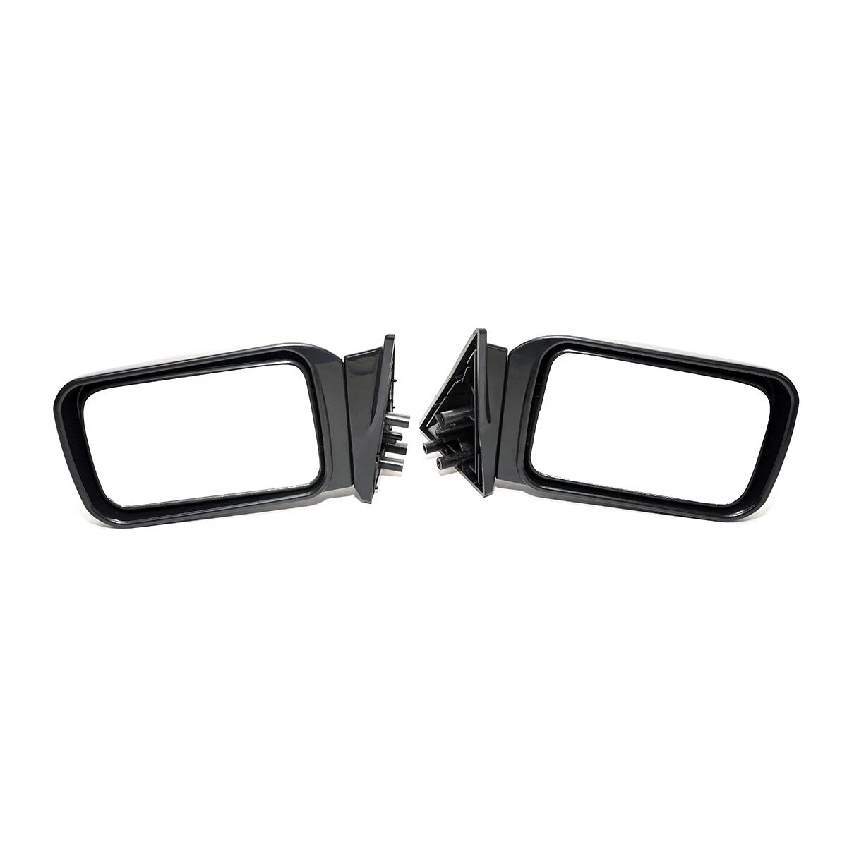 Black Door Mirror x2 for Nissan Sunny Sentra B1x2 E Hatchback 1985-1990