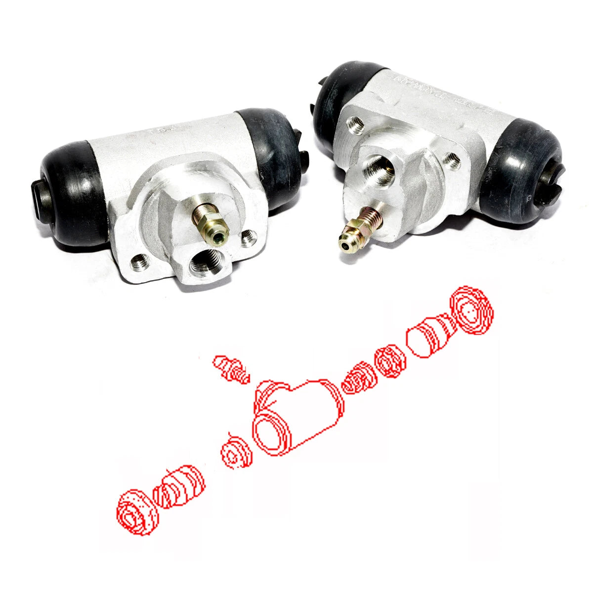 7/8 Rear Wheel Brake Cylinder Set for Nissan Skyline R30 1981-1985