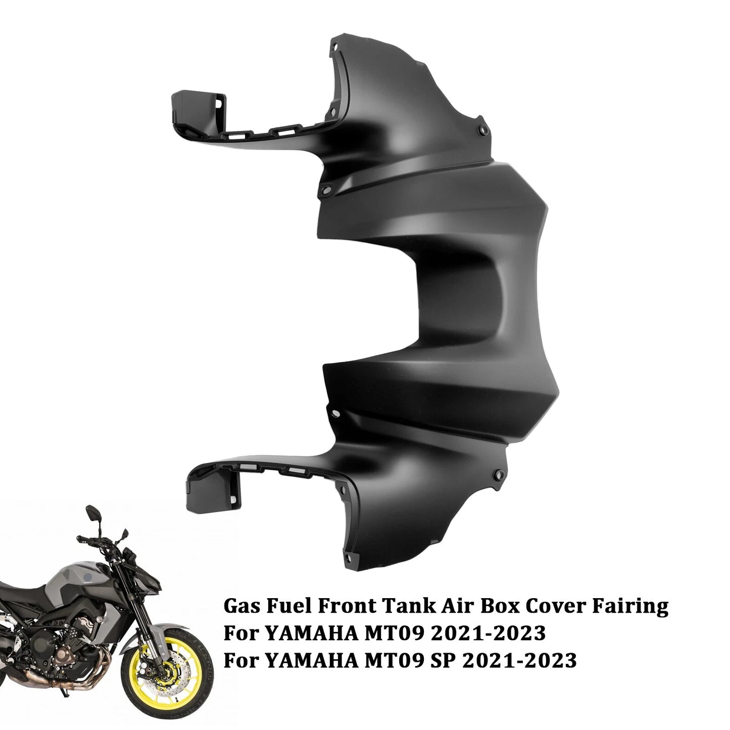 Airbox Cover for Yamaha MT-09 MT09 SP (2021-2023) Black