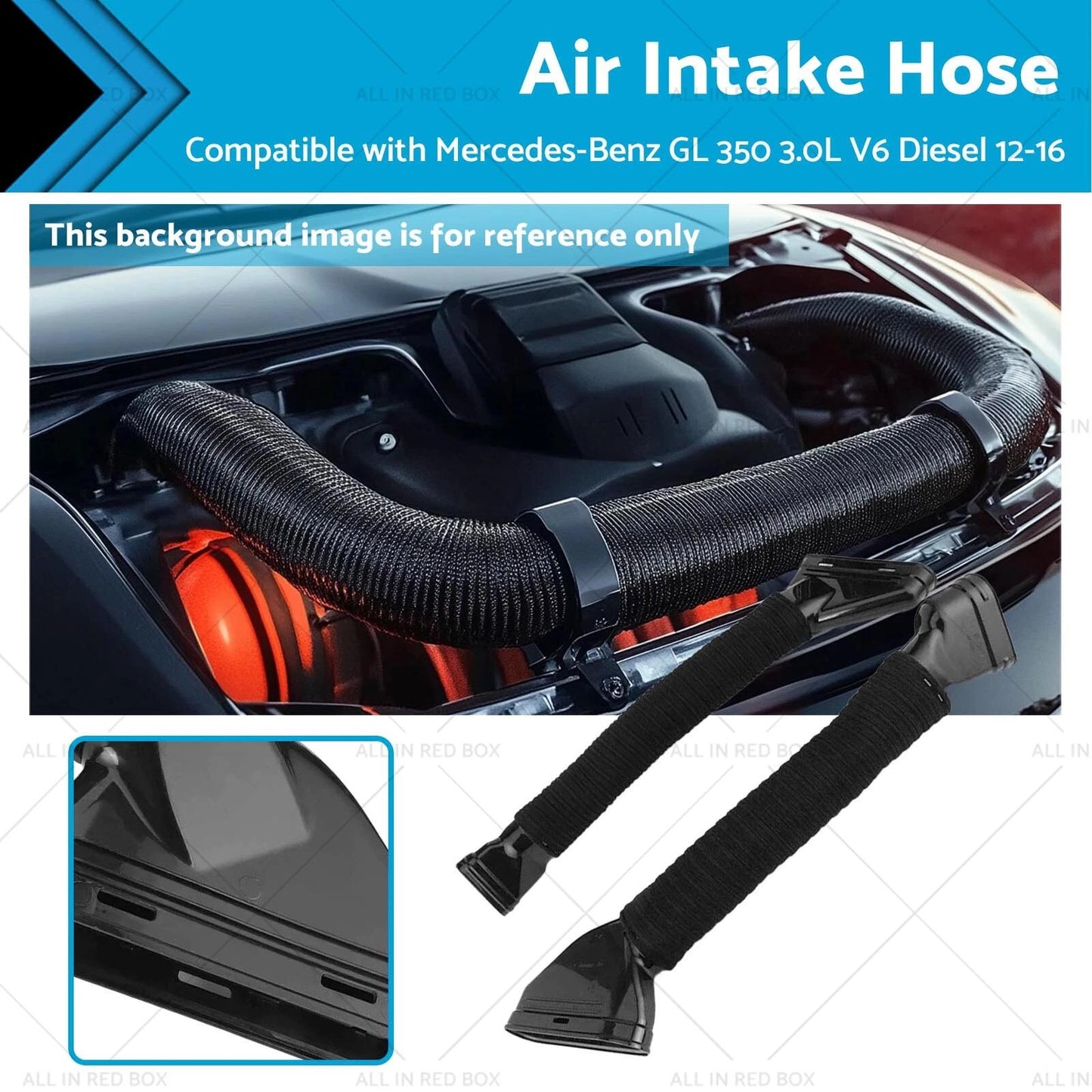 Air Intake Hose for Mercedes-Benz GL 350 3.0L V6 Diesel (2012-2016)