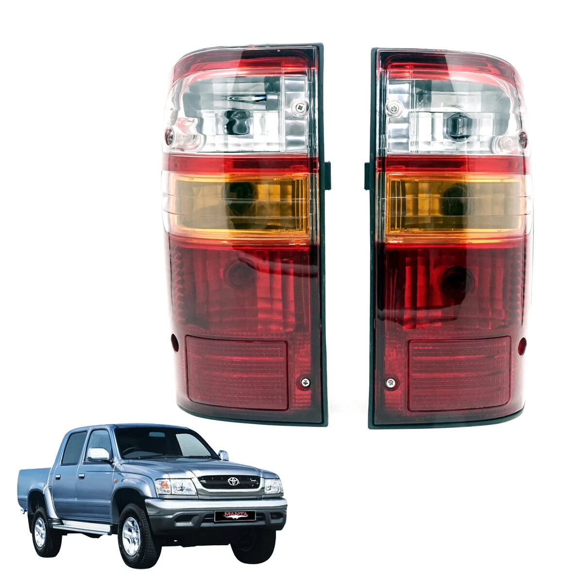Rear Tail Light Lights for Toyota Hilux LN154 LN169 LN172 KZN165 D4D
