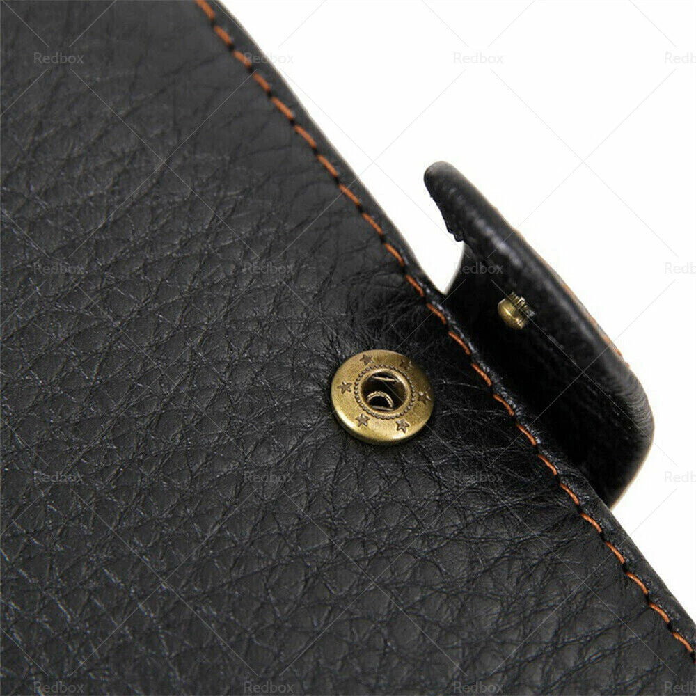 RFID Blocking Leather Wallet for Men - Slim Trifold Credit Card Holder (N/A)