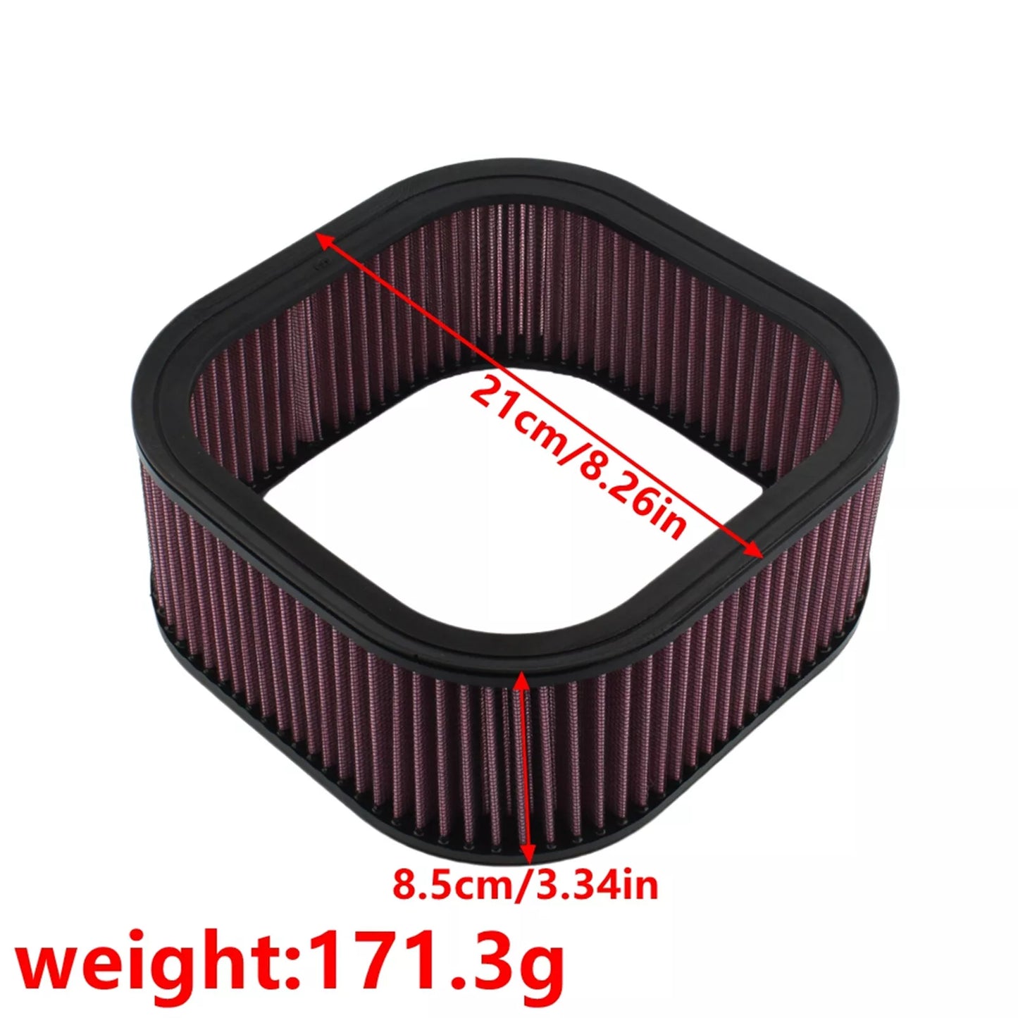 Air Filter Cleaner for Harley VRSCF V-ROD MUSCLE 76 CI (2009-2017)