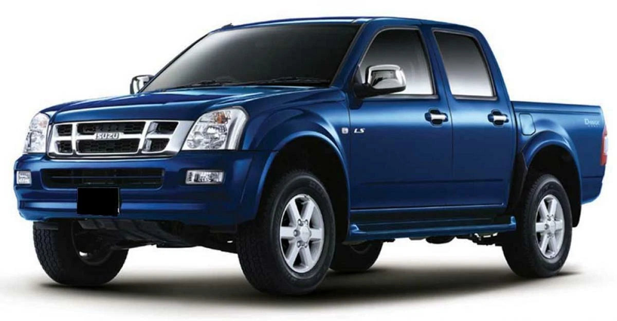 1 x Rear LH Outside Door Handle for Isuzu Dmax (2003-2011)