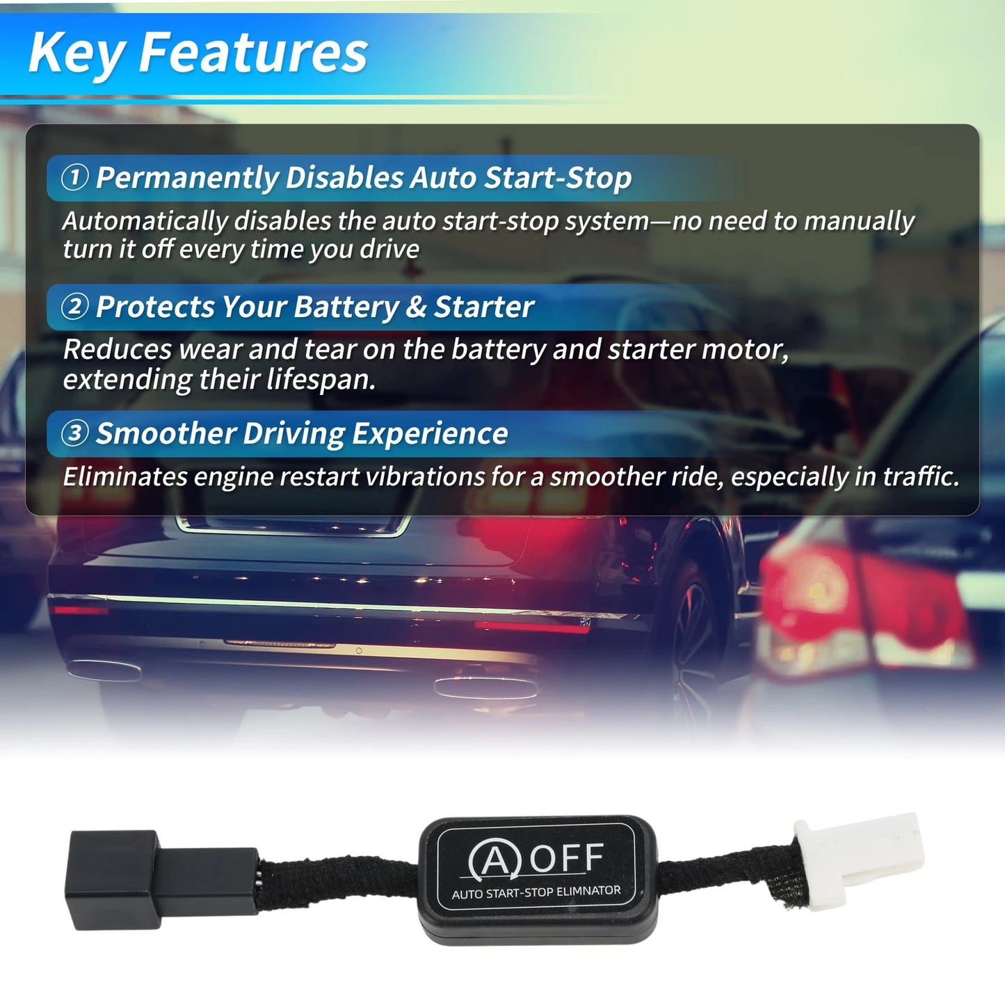Auto Start Stop Eliminator for Toyota Corolla (2019-2023)