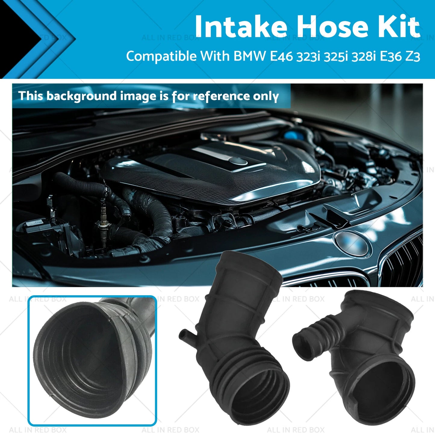 Air Intake Hose Kit for BMW E46 323i 325i, E36 Z3 (1998-2006)
