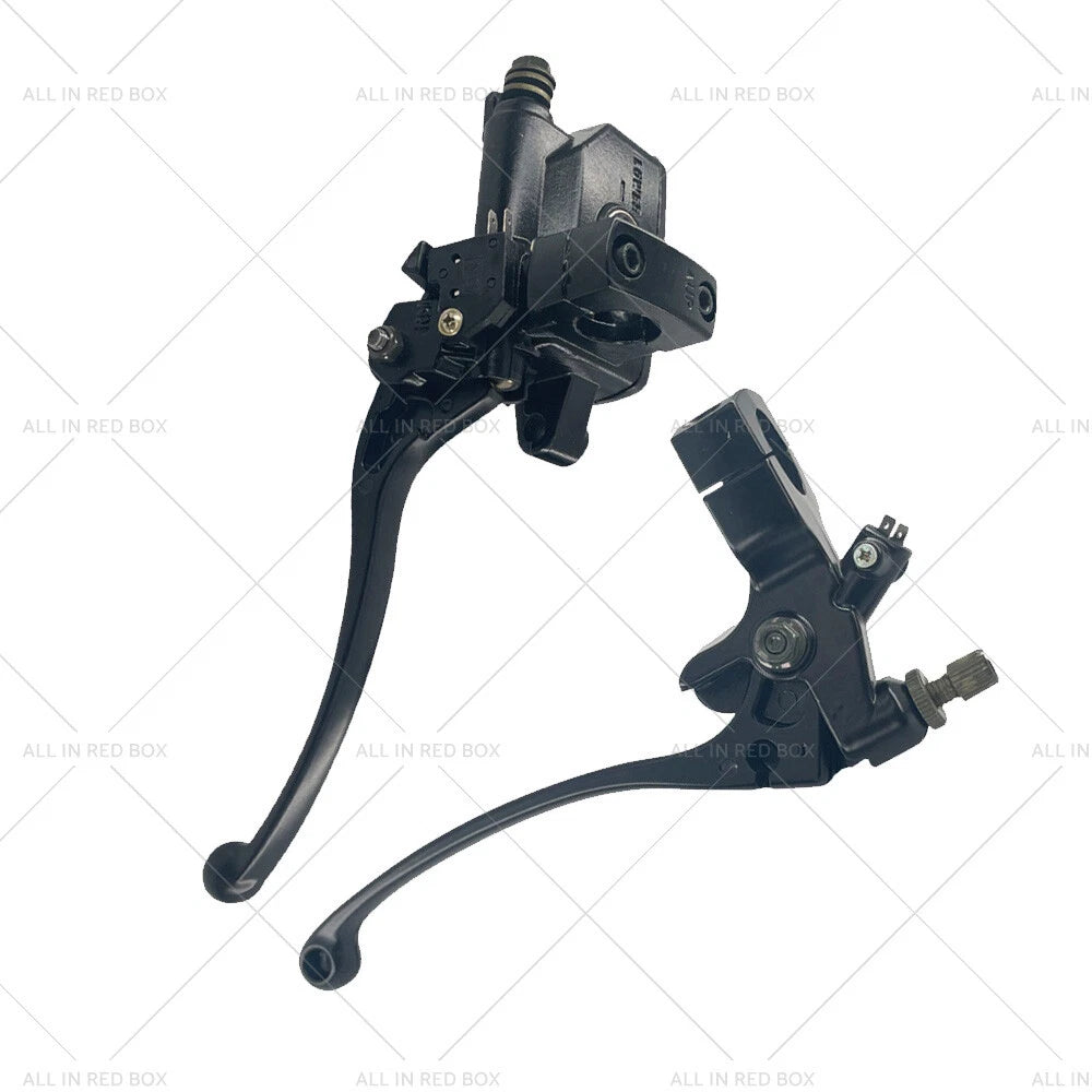 1" 25mm Pair Hydraulic Brake Clutch Master Cylinder Lever for Motorcycle