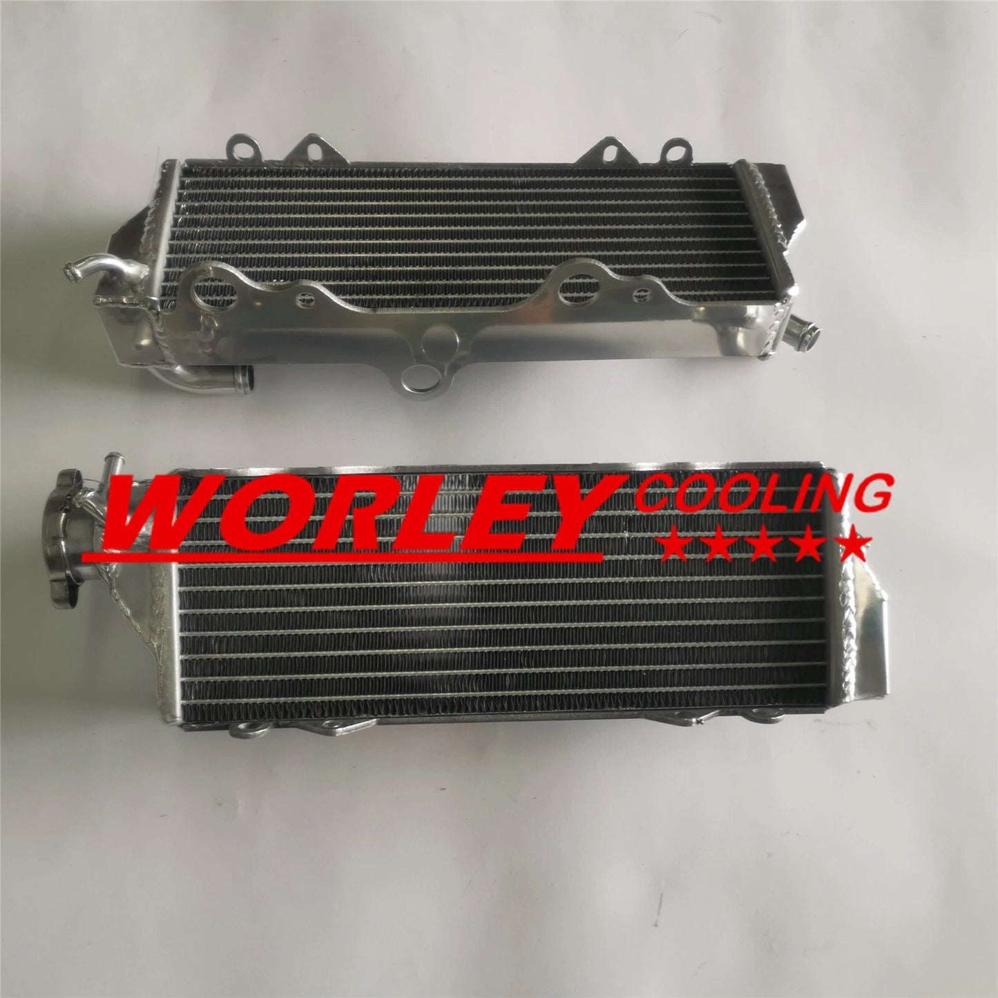 Alloy Radiator & Blue Hose for Husqvarna TC450/TE450 (2003-2011)