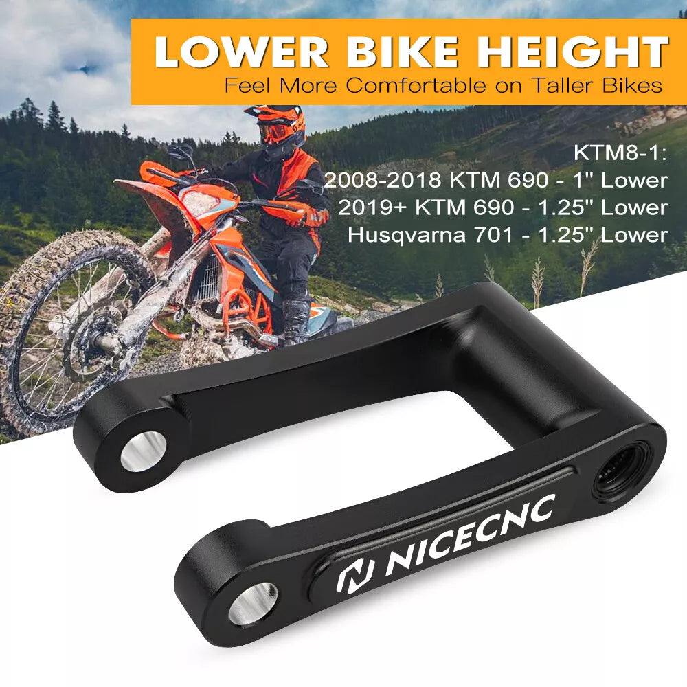 1.25" Lowering Link for Husqvarna 701 Supermoto, Enduro (2016-2024)