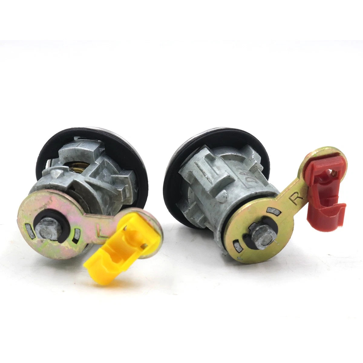 Door Lock x2 & Keys for Nissan Navara D22 NP300 1997-2004