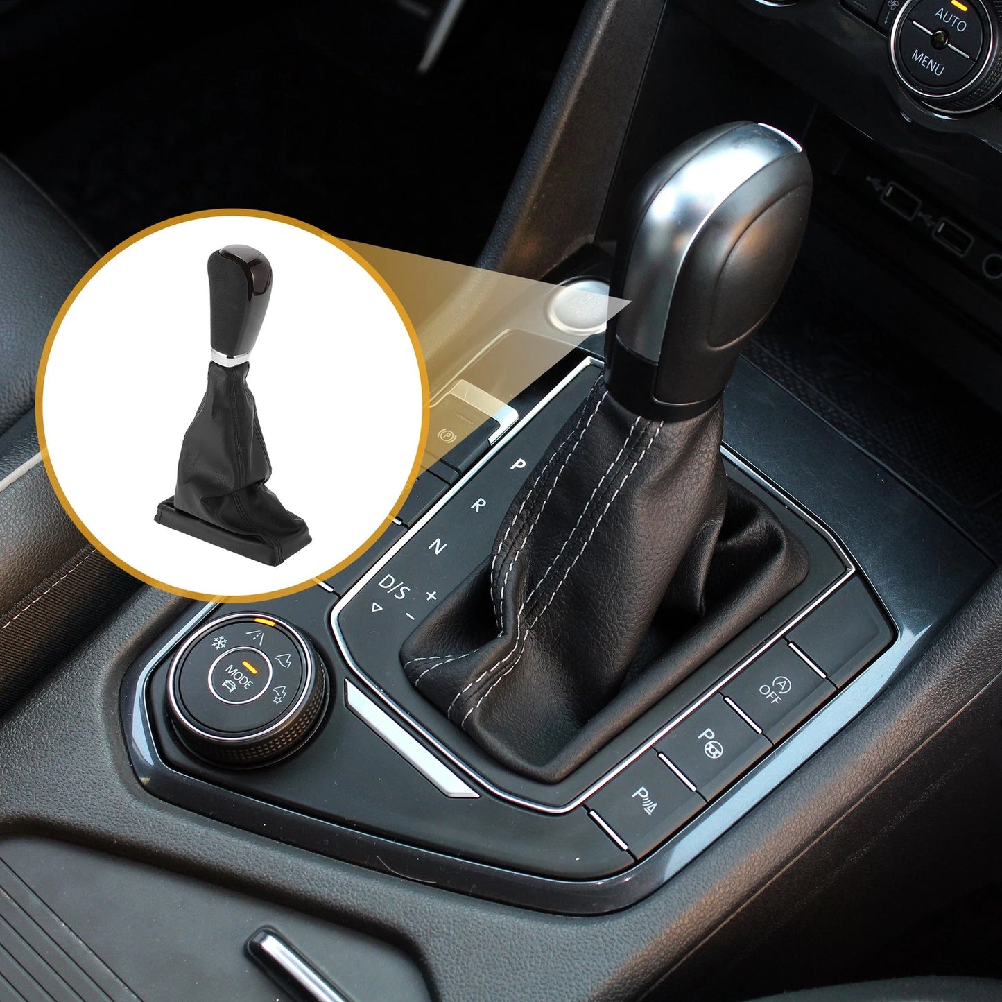 Automatic Gear Shifter Knob with Cover for Toyota Land Cruiser (2010-2017)