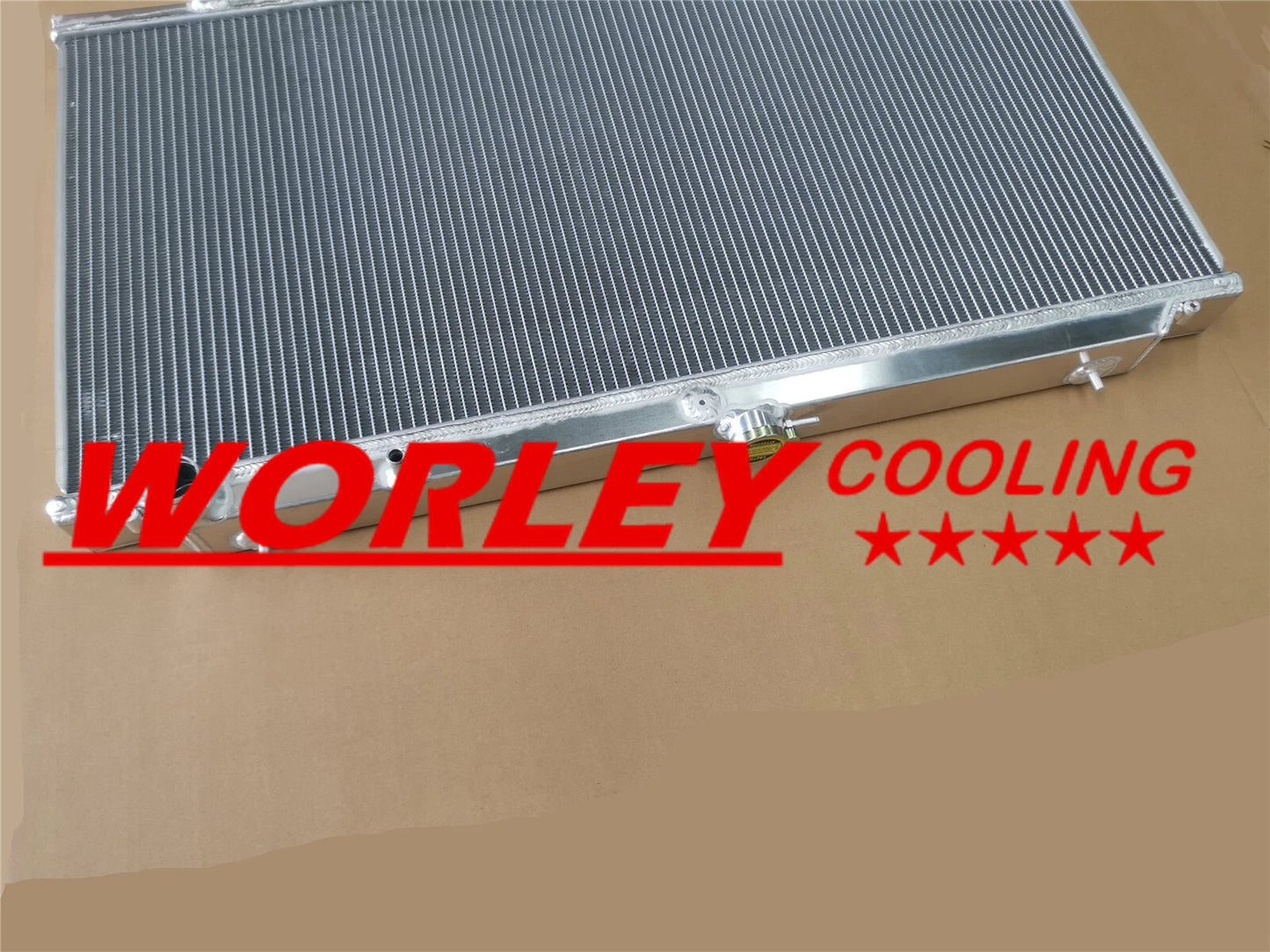 Alloy Radiator & Blue Hose for Nissan Patrol GU Y61 3.0L ZD30 (2000-2006)
