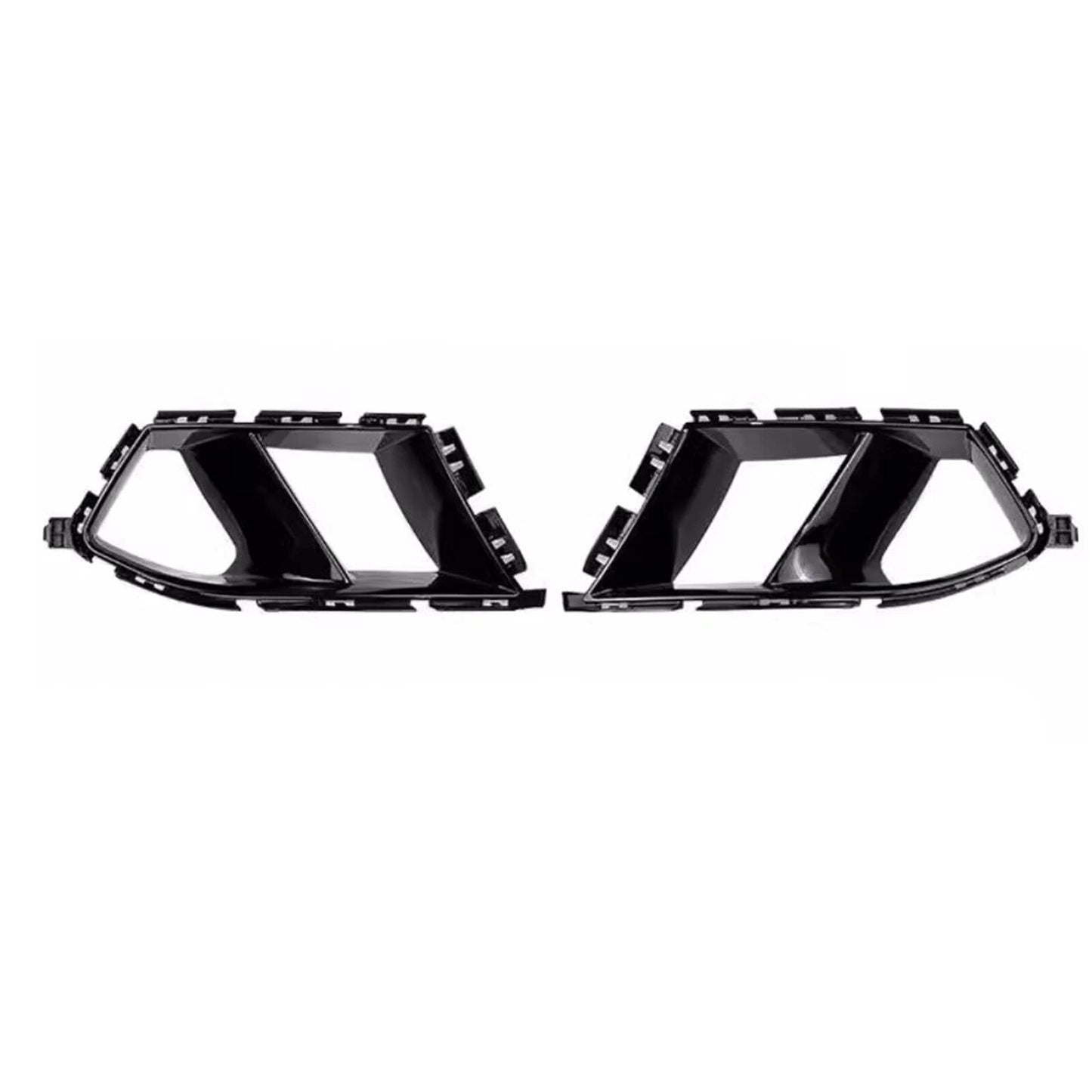 1 Pair Black Front Bumper Side Air Vent Covers for BMW G80 M3 M4 (2021-2024)