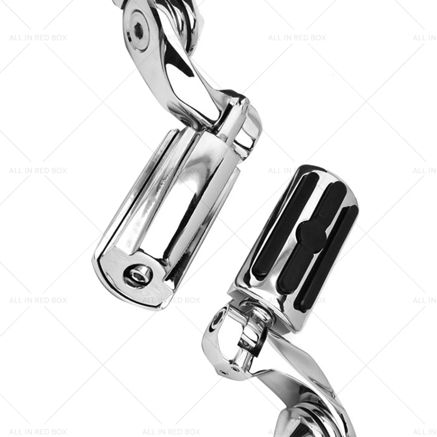 1-1/4" Chrome Motorcycle Highway Foot Pegs for Harley Davidson