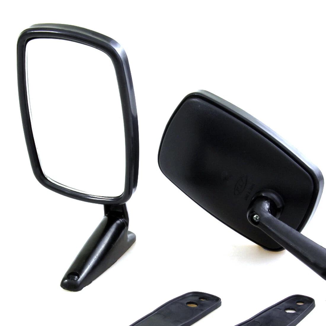 Black Fender Door Mirrors x2 for Datsun Fairlady Z 240Z 260Z 280Z 280ZX