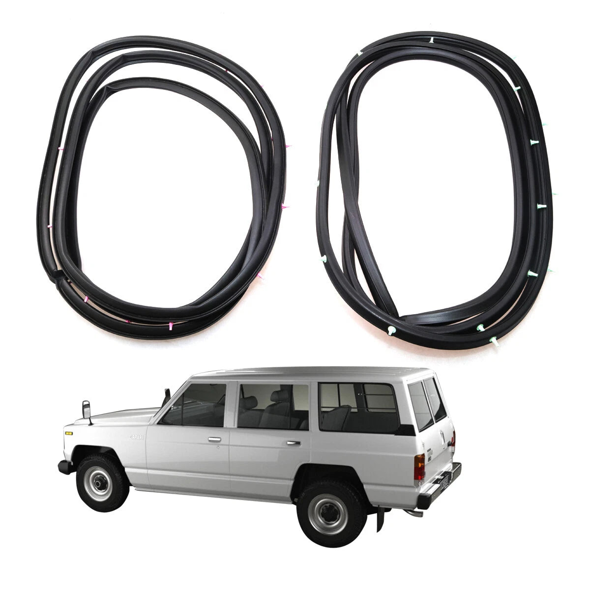 Front Door Weatherstrip for Nissan Patrol Safari ST Y60 1987-1997