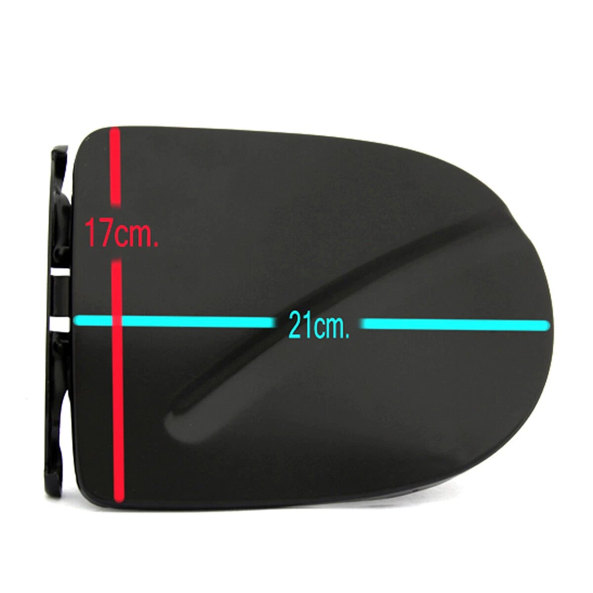Gas Fuel Door Cover for Nissan Navara D40 Double Cab 2005-2014