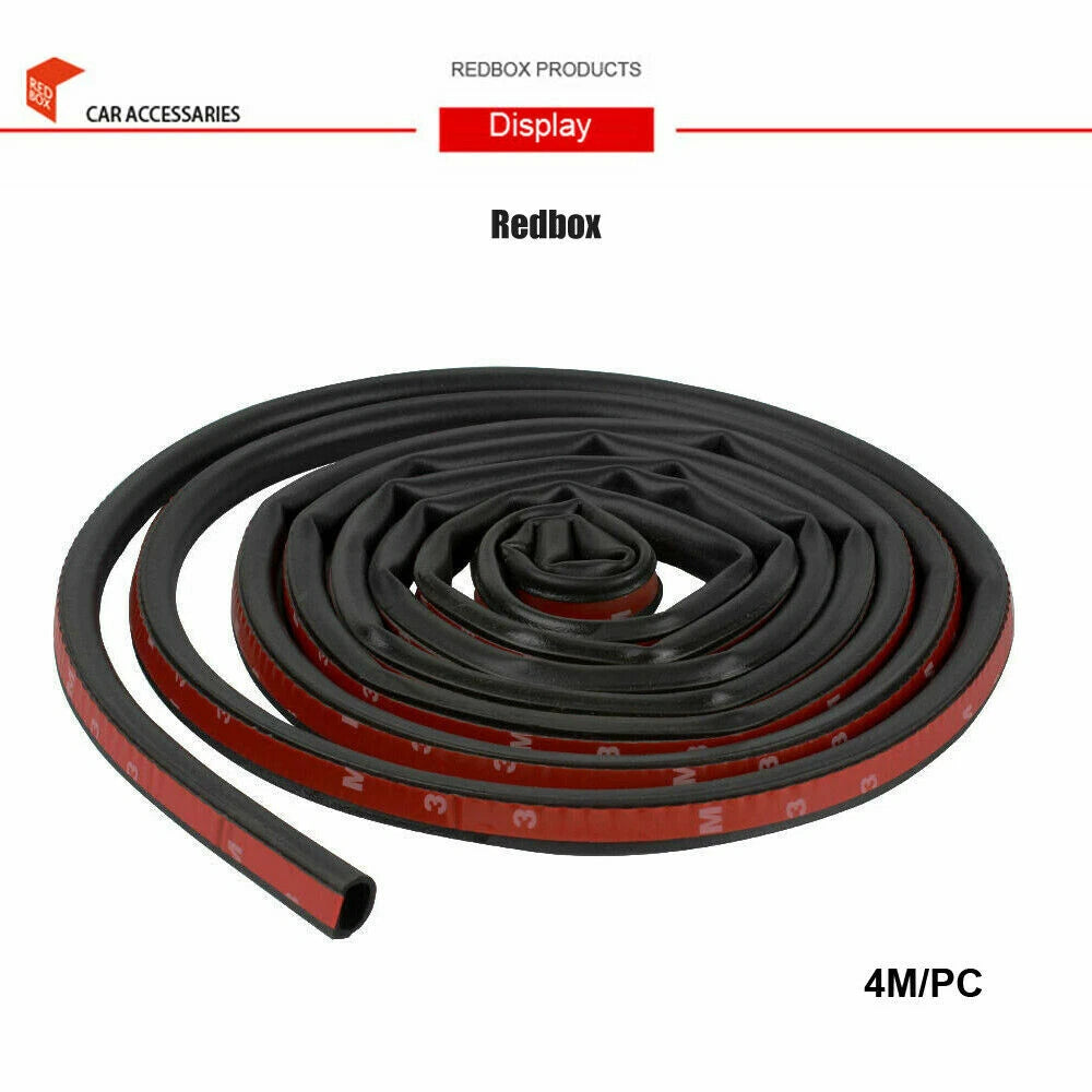 D-shape Weatherstrip Seal for Car Truck Door (8M x 9mm x 10mm) (2020-2023)