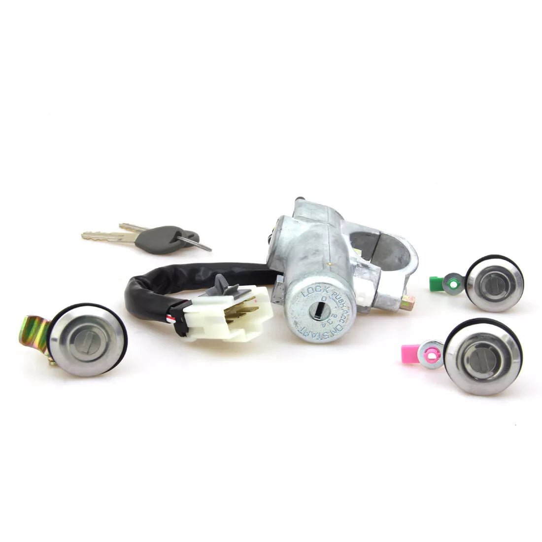 Ignition Cylinder Steering Door Fuel Lid Lock for Nissan Datsun 720 Navara D22