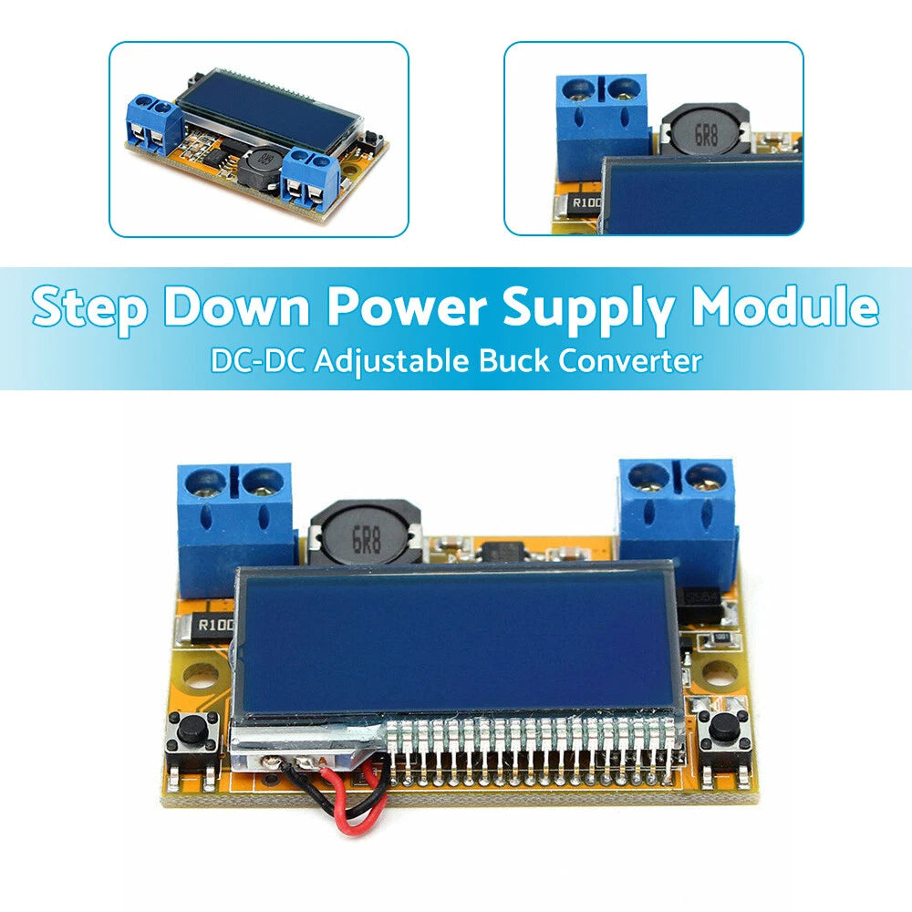 Step Down Power Supply Module for DC-DC Adjustable Buck Converter (2020-2023)