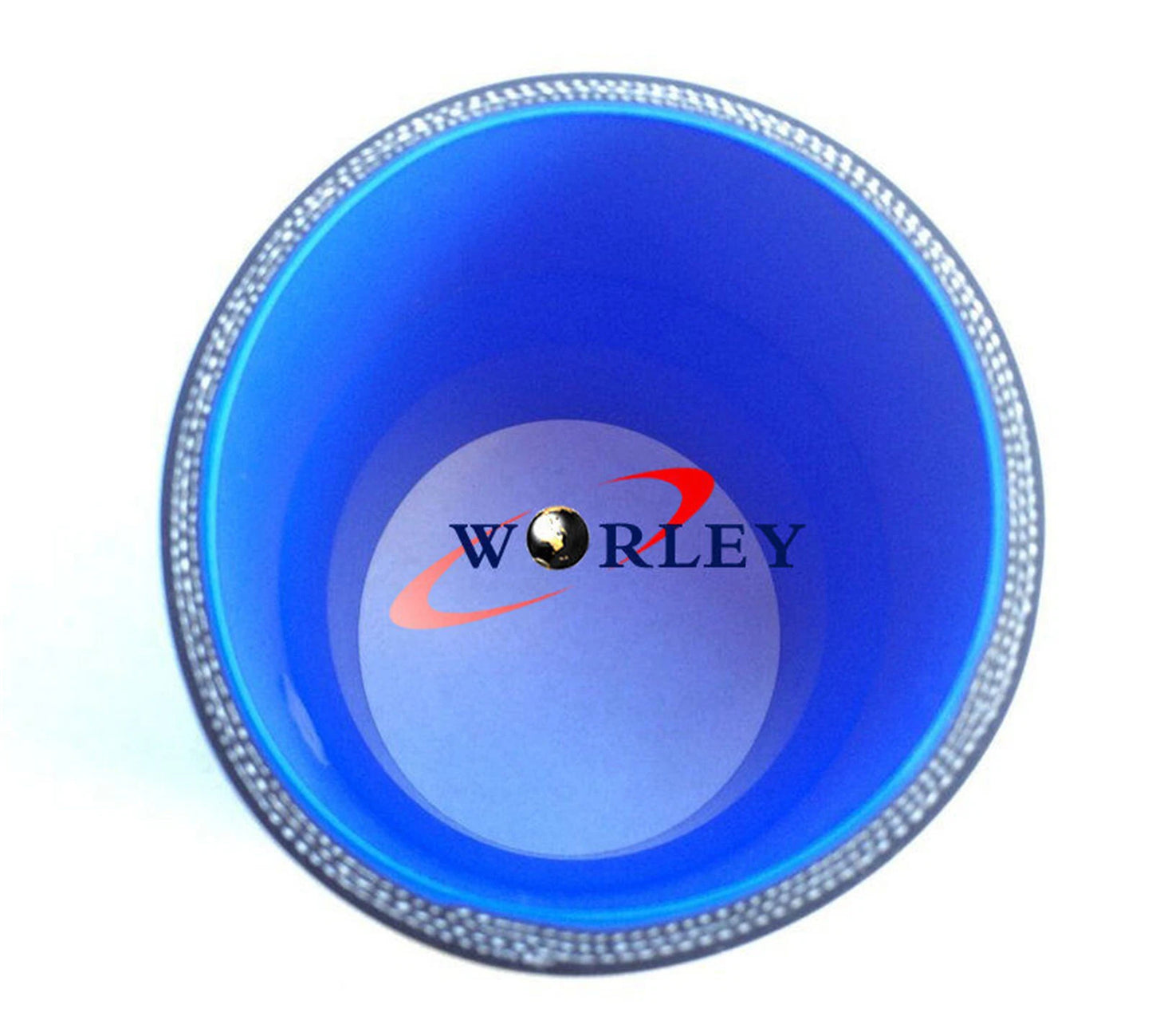 1.38" Silicone Straight Hose for Radiator Intercooler Turbo Pipe Blue