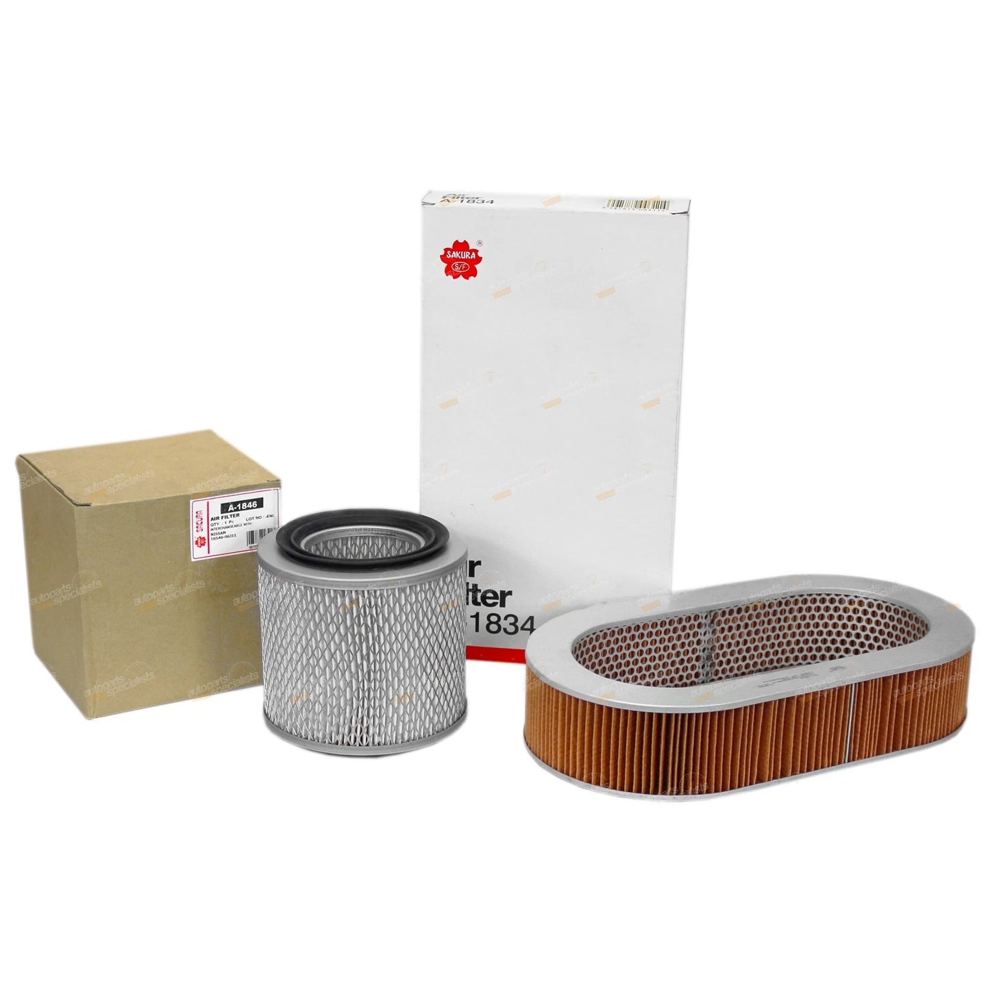 Air Filter Pack for Nissan Patrol GQ 6cyl TD42 4.2L Engine (1988-1999)