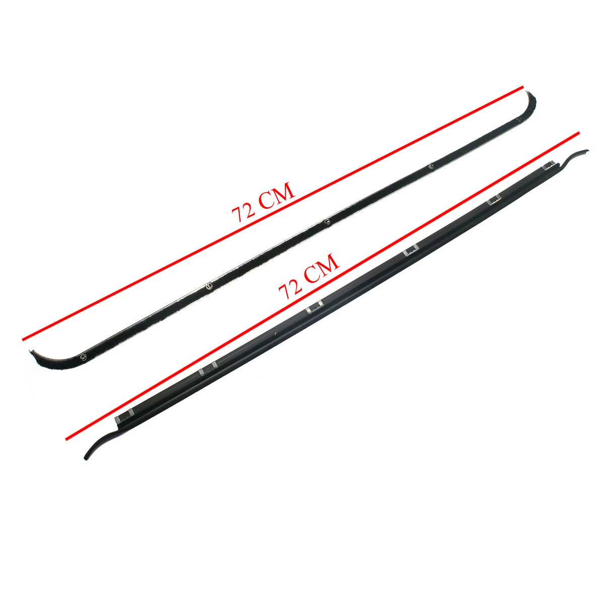 Door Glass Weatherstrip for Toyota Land Cruiser BJ46 BJ44 FJ40 HJ45 1974-1984