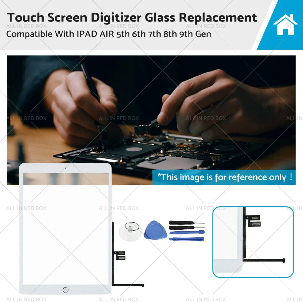 Touch Screen Digitizer Glass for iPad Air (5th-9th Gen)