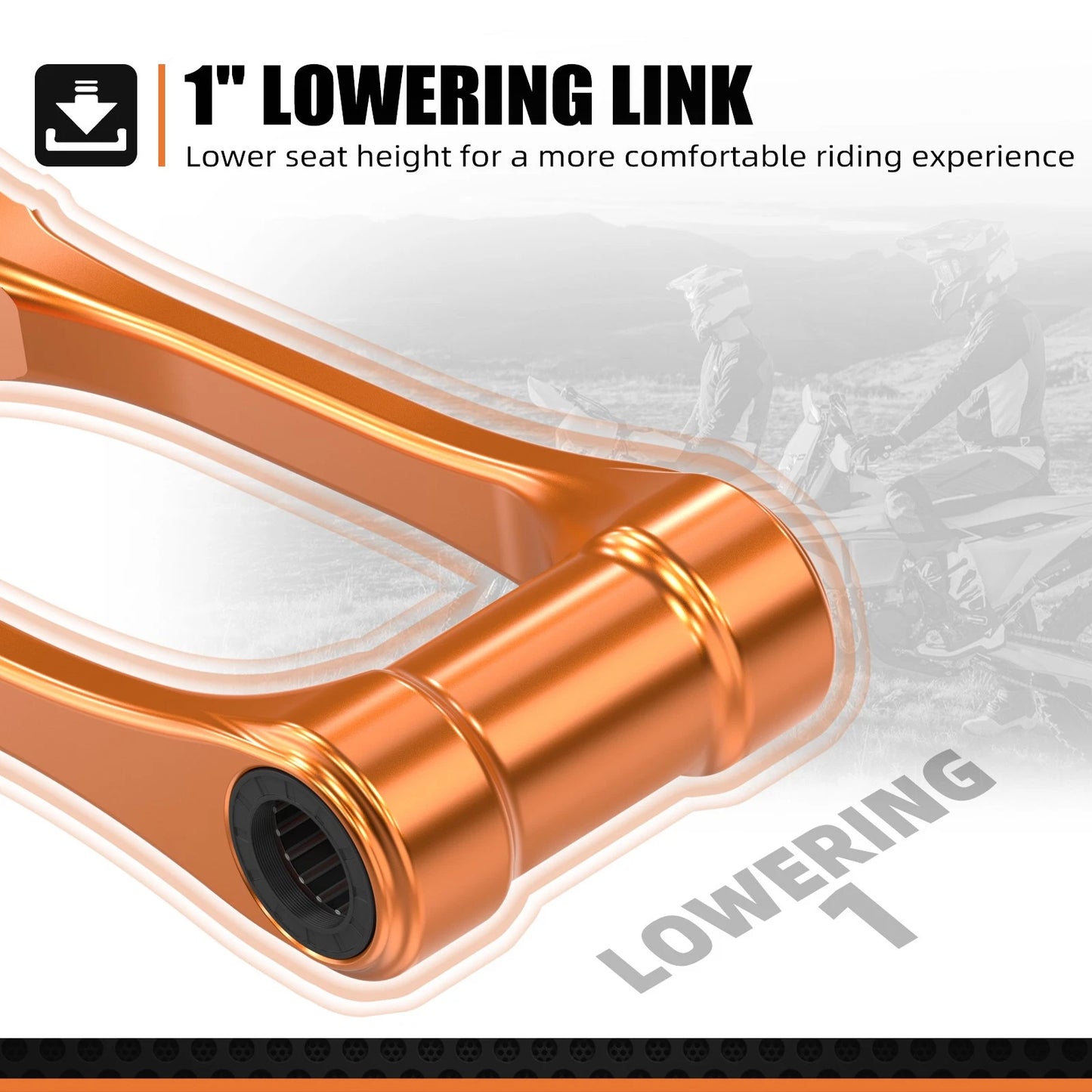 1" NICECNC Rear Lowering Link for KTM 250 350 450 SX-F XC-F (2024-2025)