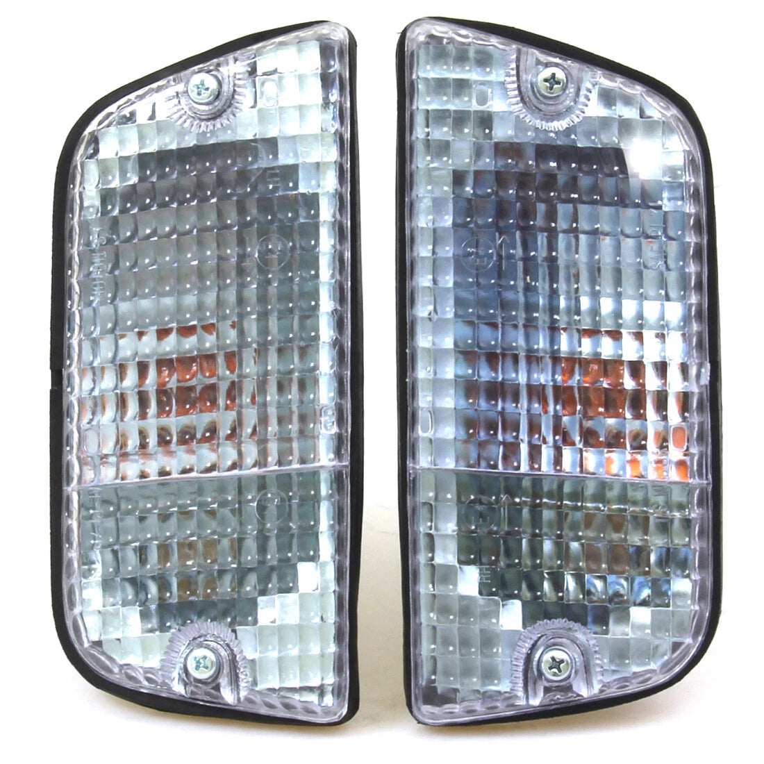 Front Turn Signal Lights Clear for Nissan Datsun 620 Utility 1972-1979