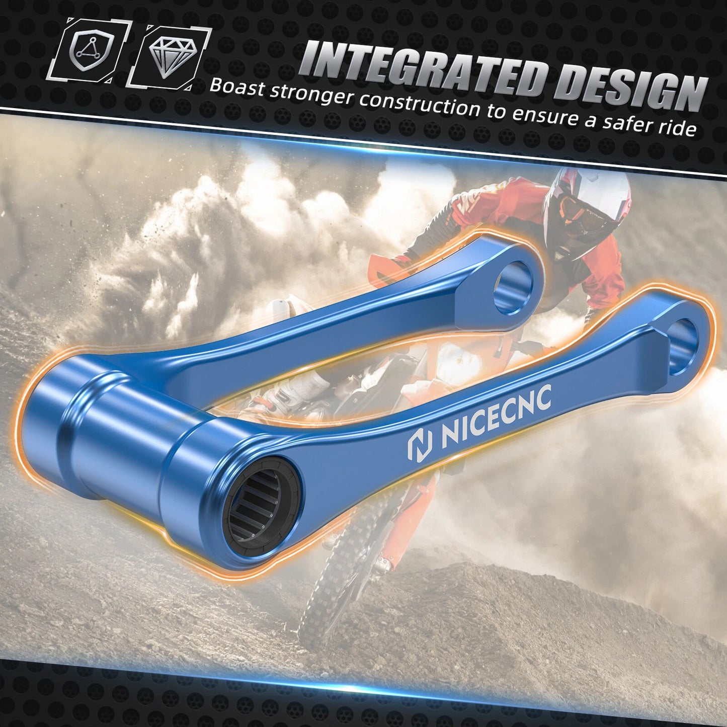 1.5" Lowering Link for Husqvarna TE 150 250 300 FE450 (2024)