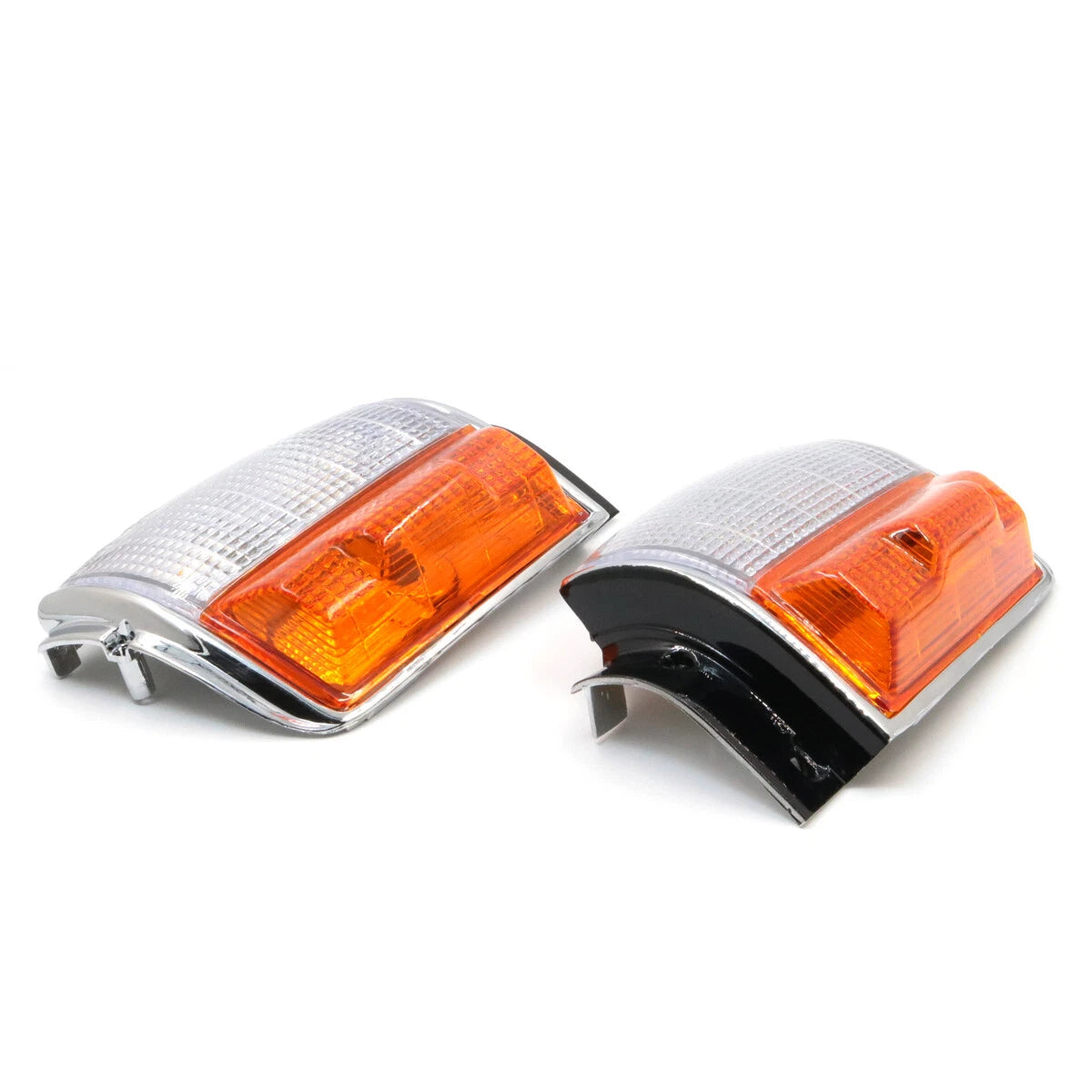 Chrome Corner Indicator Lightset for Toyota Hilux 1983-1988