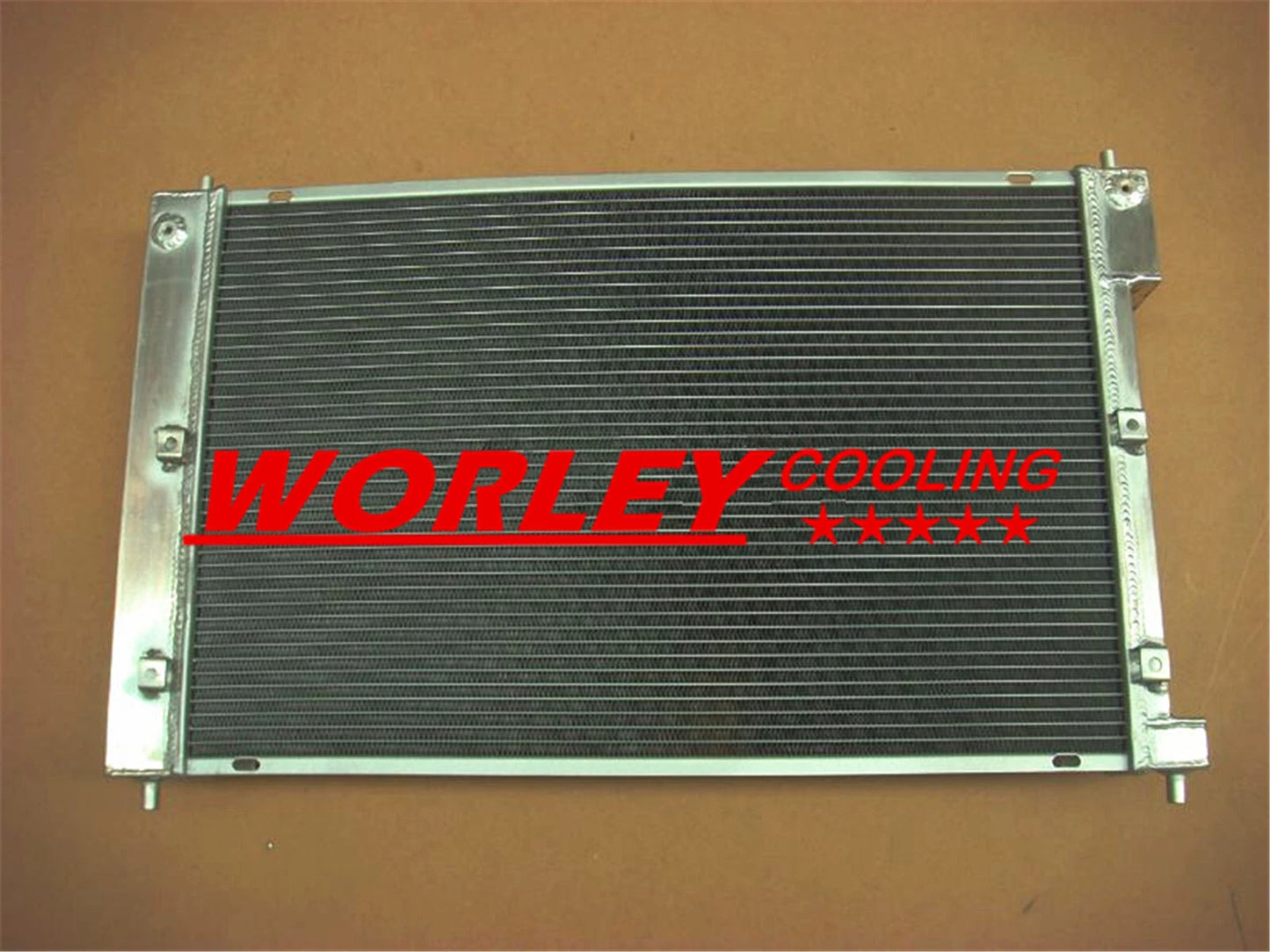 Aluminum Radiator + Blue Silicone Hoses for Ford AU Falcon 4.9L V8 (98-02)