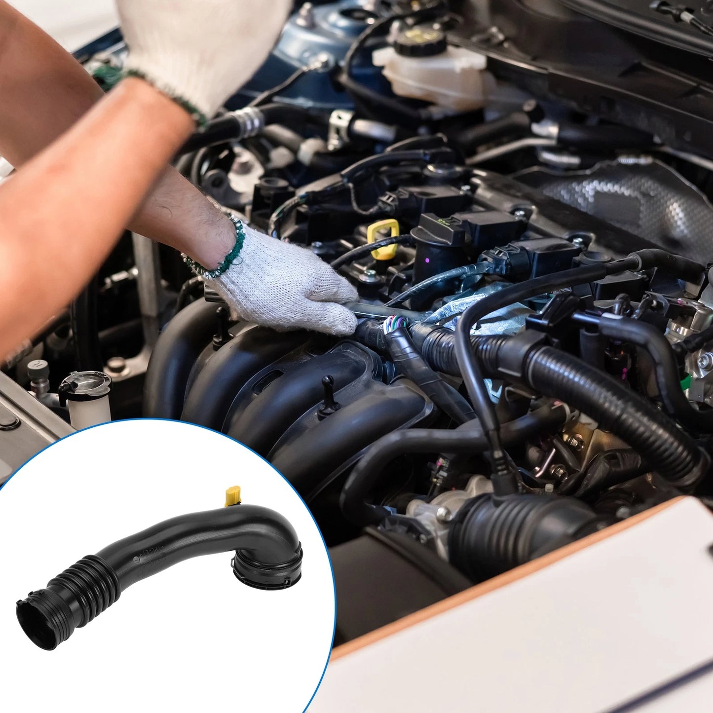 Air Intake Hose w/ Sensor for BMW 740Li (2010-2015)