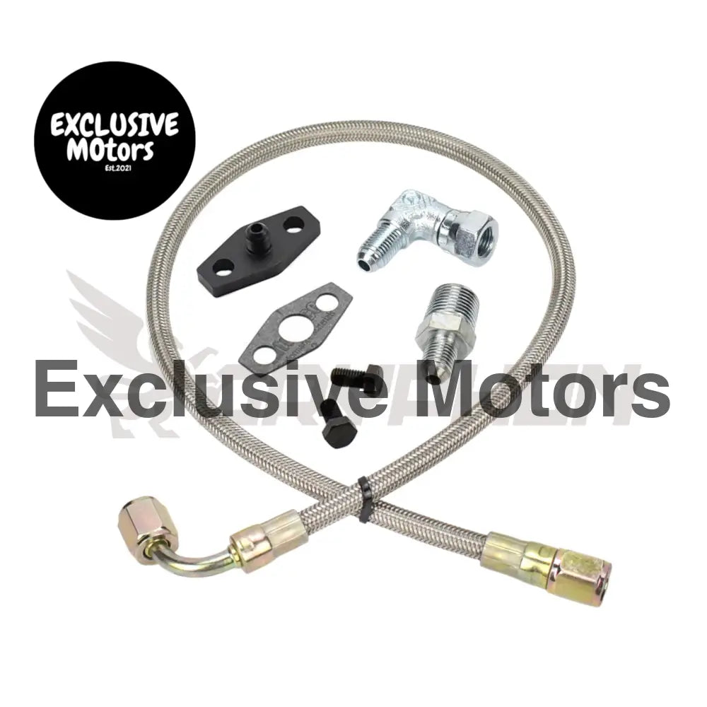 Turbo Oil Feed Line Kit Dodge Neon Srt 4 Pt Cruiser Gt Garrett T3 T4