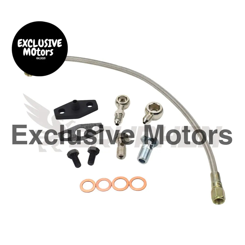 Turbo Oil Feed Line Kit Mazda Rx 7 13b Fc Fd Garrett T3 T4